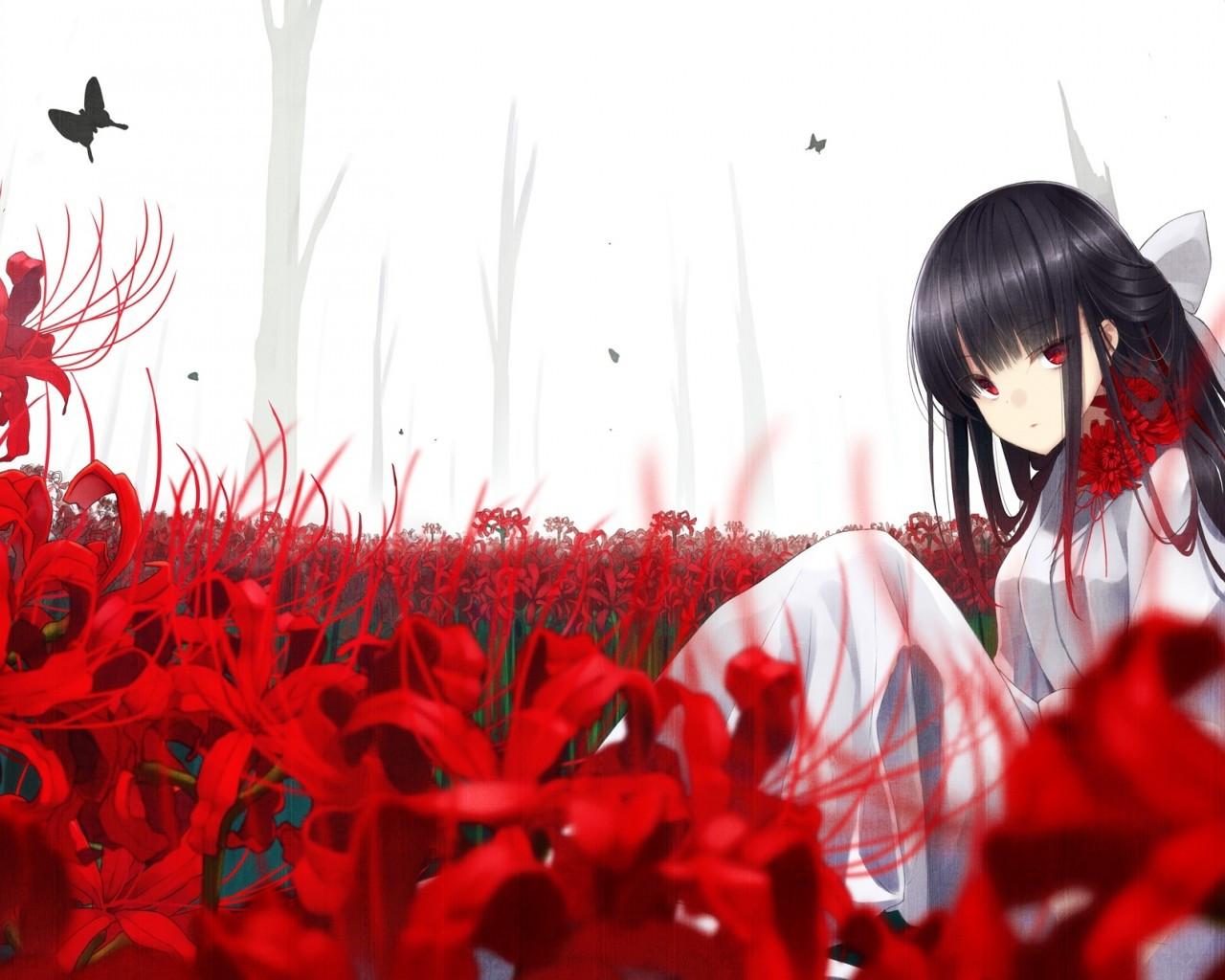 White and Red Anime Wallpapers - Top Free White and Red Anime ...