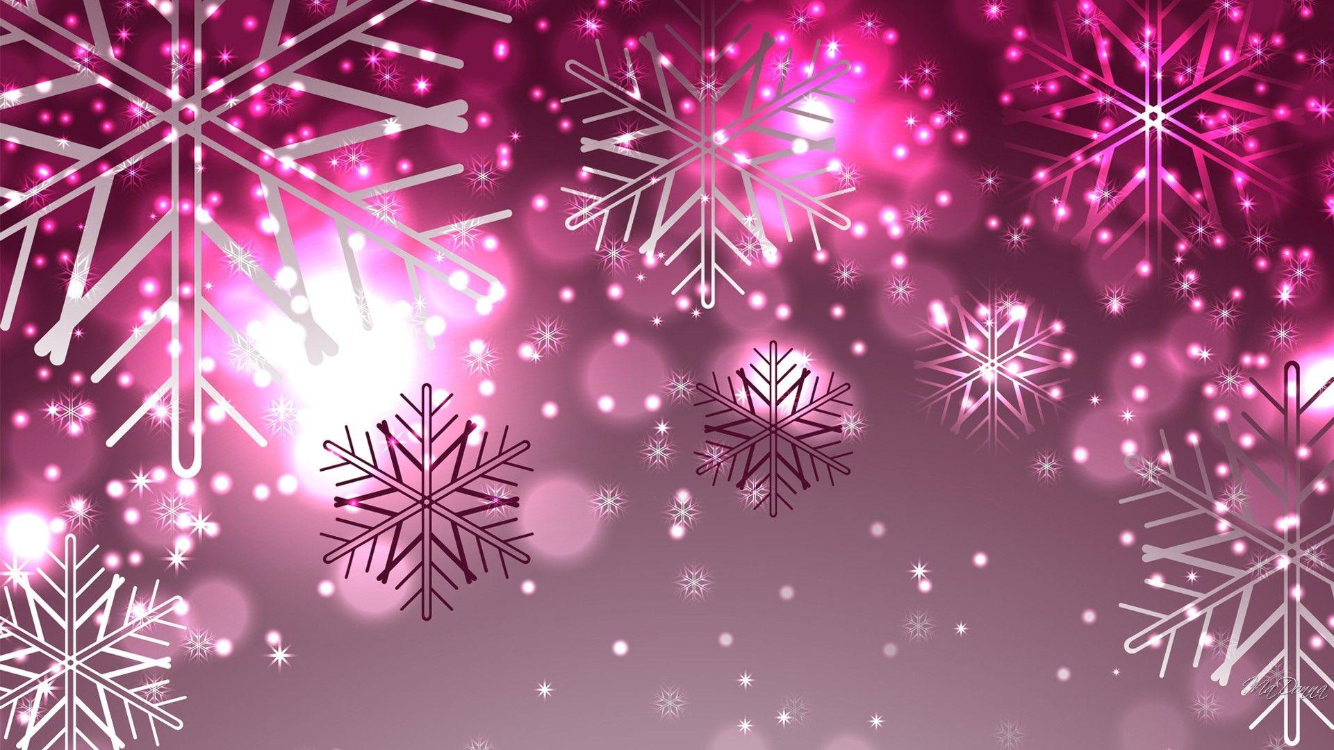 Pink Snowflake Wallpapers - Top Free Pink Snowflake Backgrounds