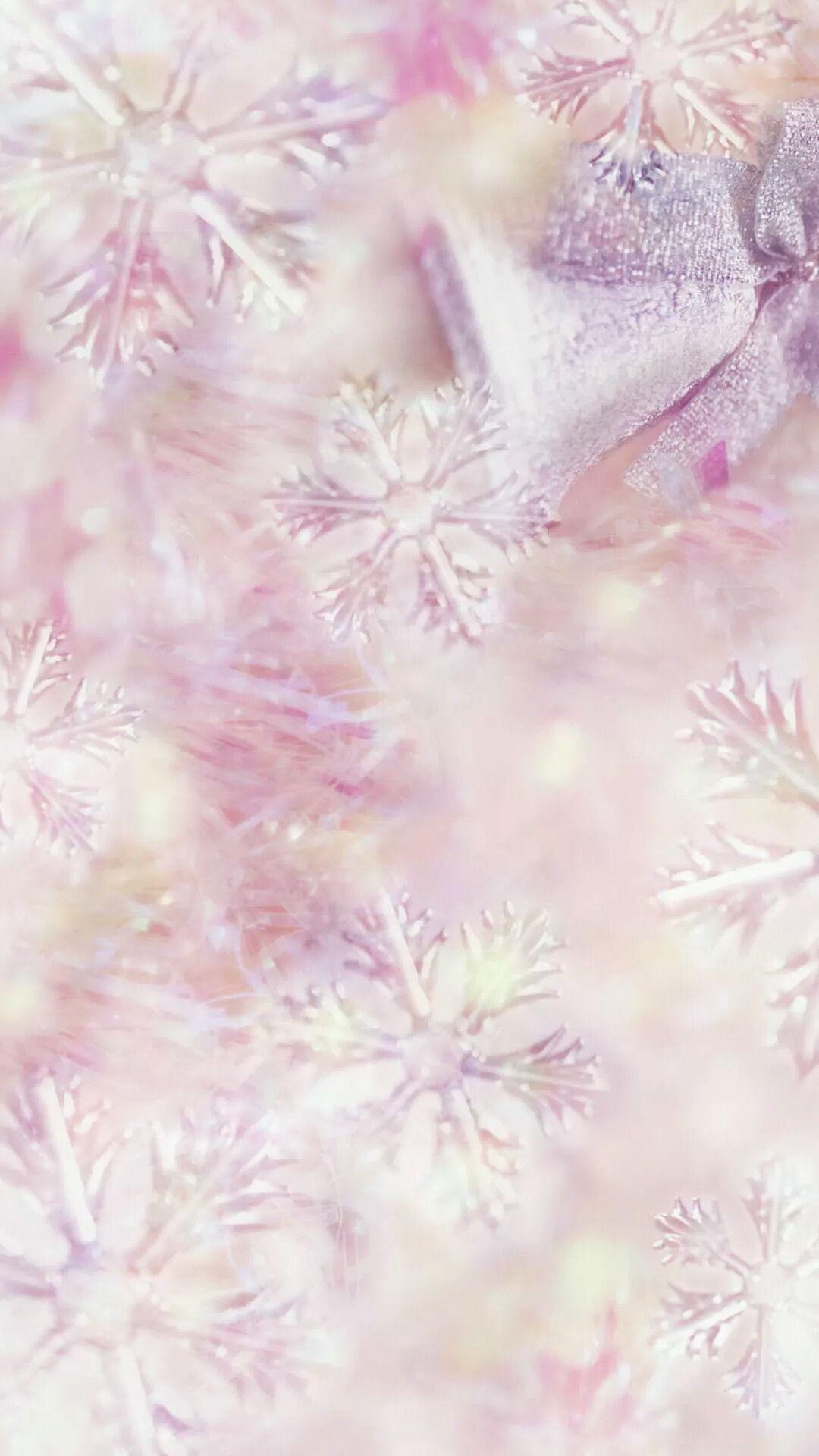 1080x1920 Winter Pink Wallpaper