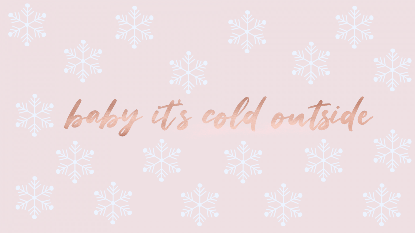 1440x810 Computer Pink Christmas Wallpaper