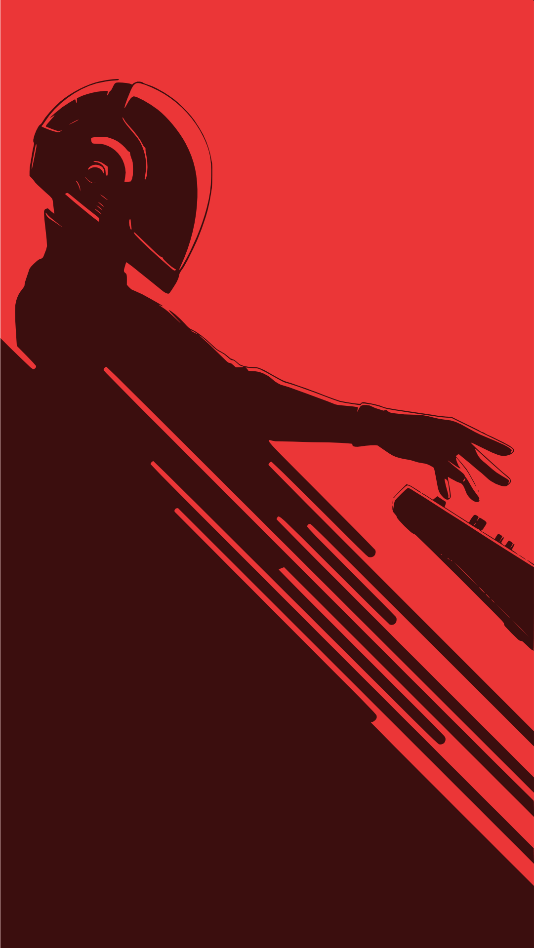 1081x1920 Daft Punk 4k Mobile Wallpaper