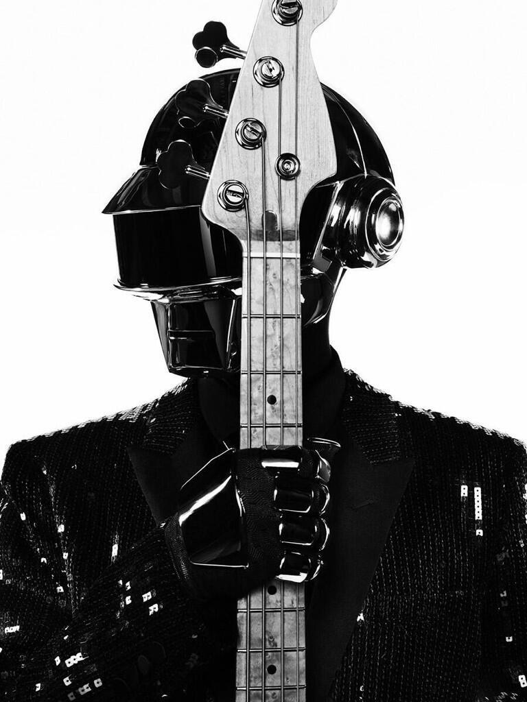 768x1024 Daft Punk iPhone 4s (can't get enough of their SL suits) *Wallpaper included*: DaftPunk