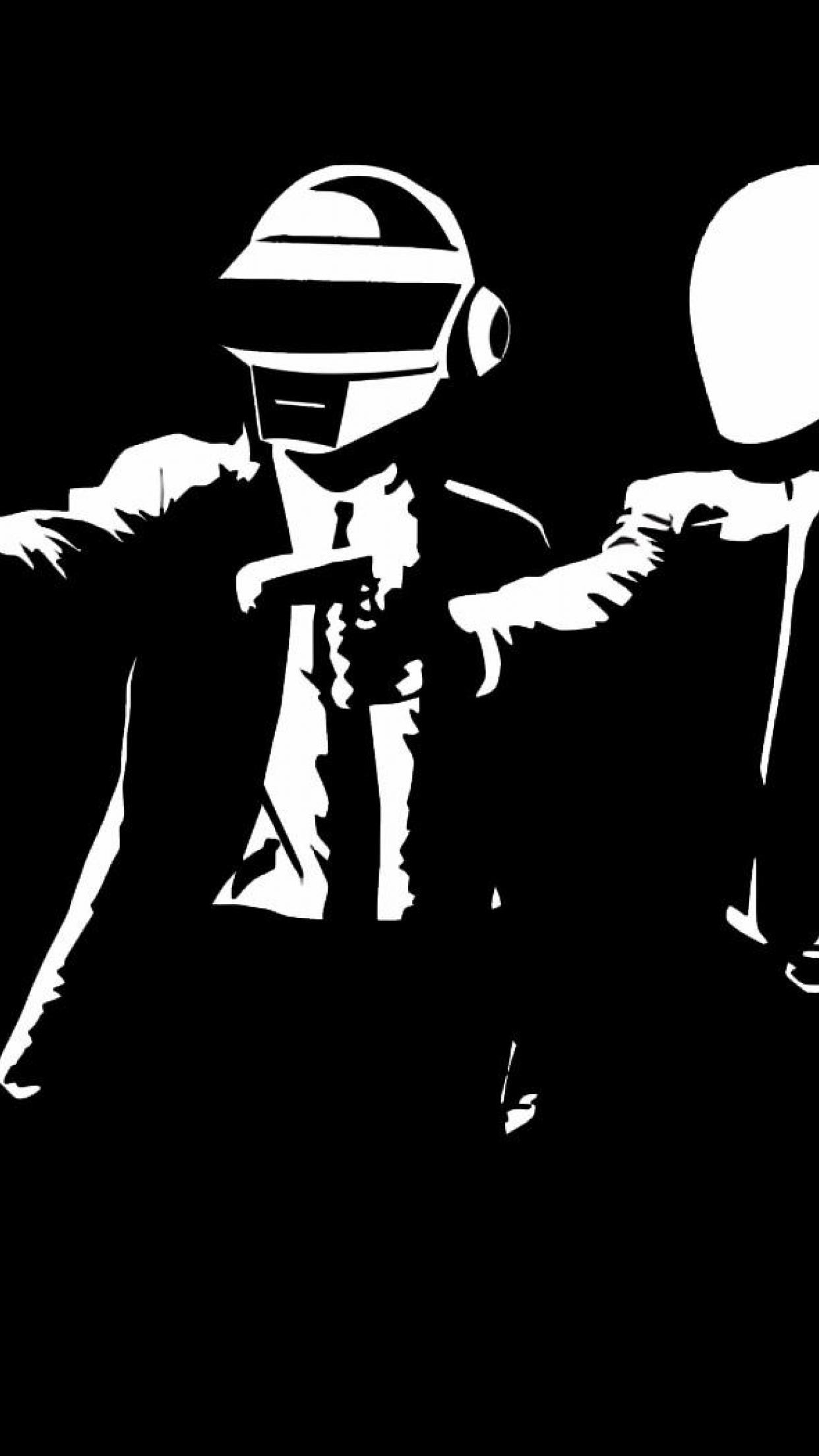 1242x2208 Daft Punk iPhone Wallpaper HD
