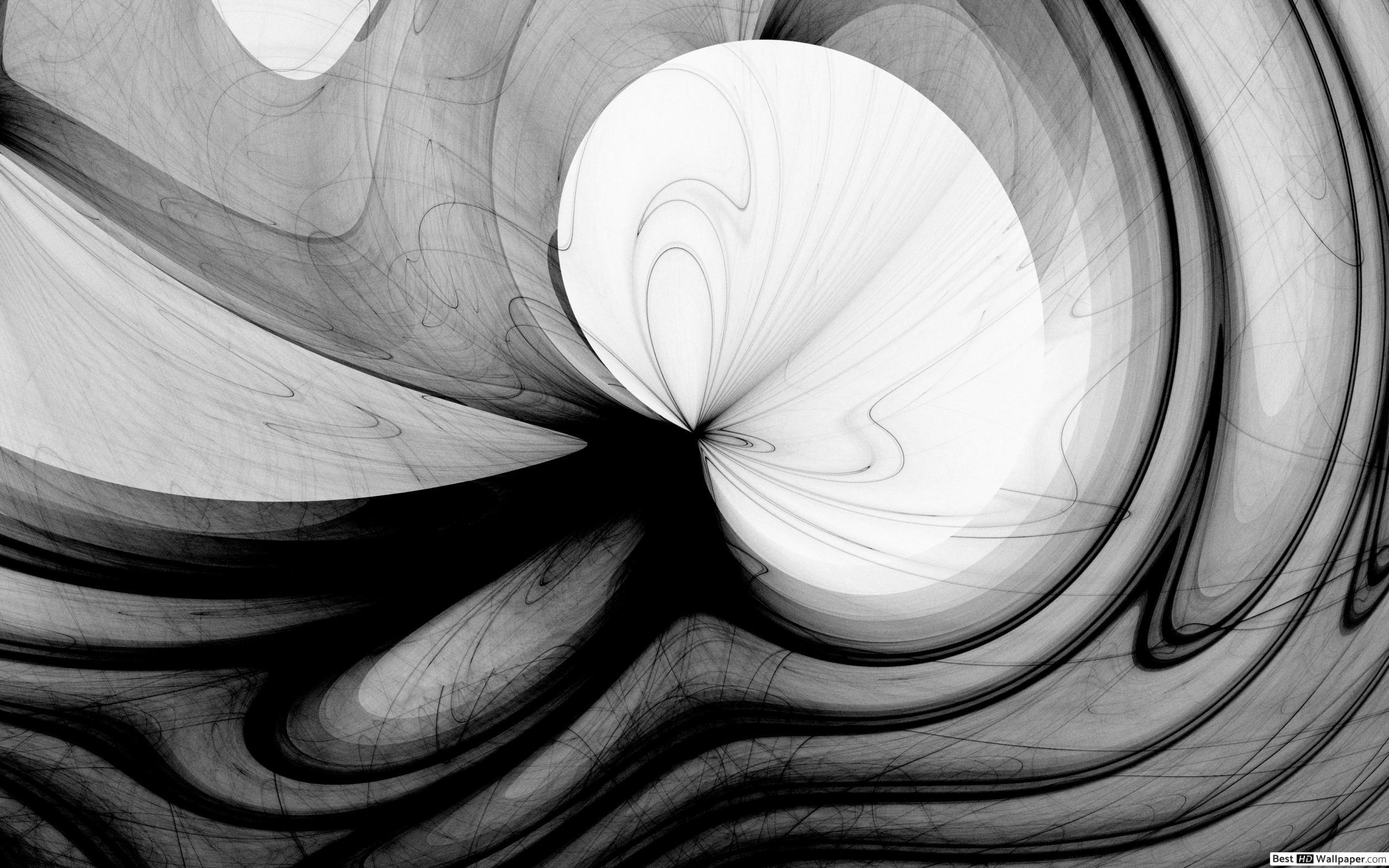 2560x1600 Black & White Mixed up HD wallpaper download