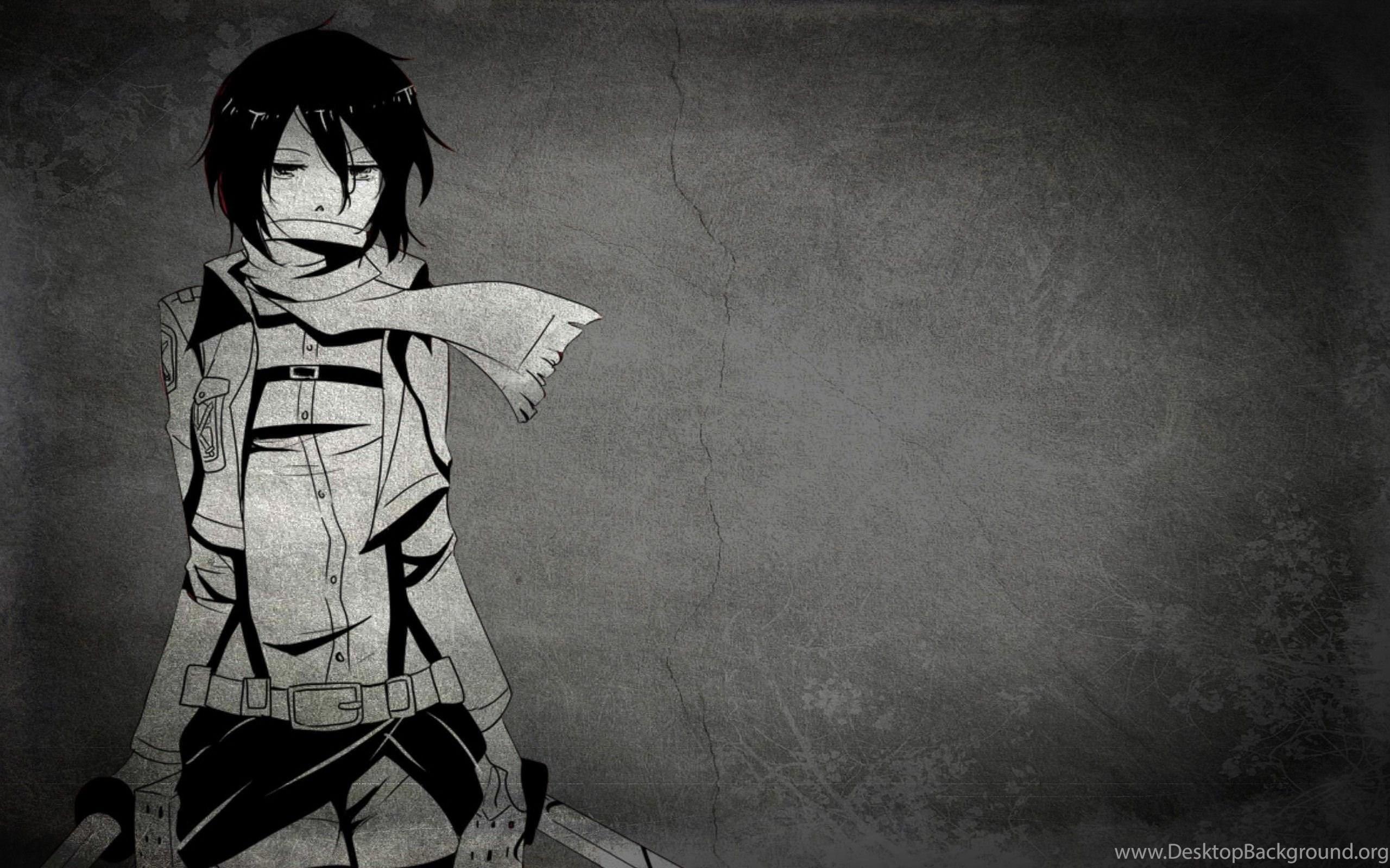 2560x1600 Mikasa ackerman shingeki no kyojin anime HD wallpaper 2560x1600 Desktop Background