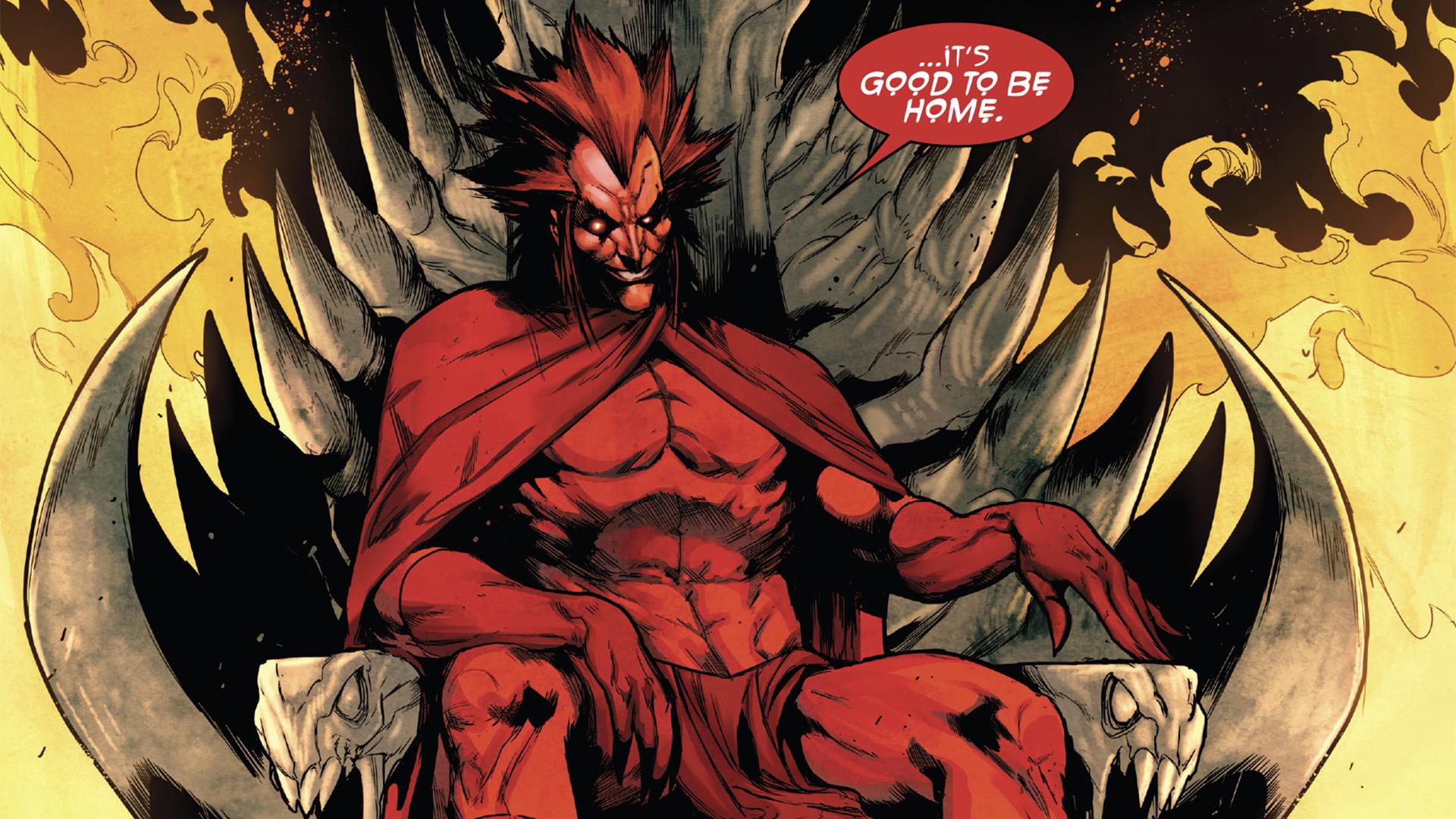 1920x1080 Mephisto reclaims the throne of Hell, Dan Ketch becomes Death Rider in Ghost Rider: King in Black