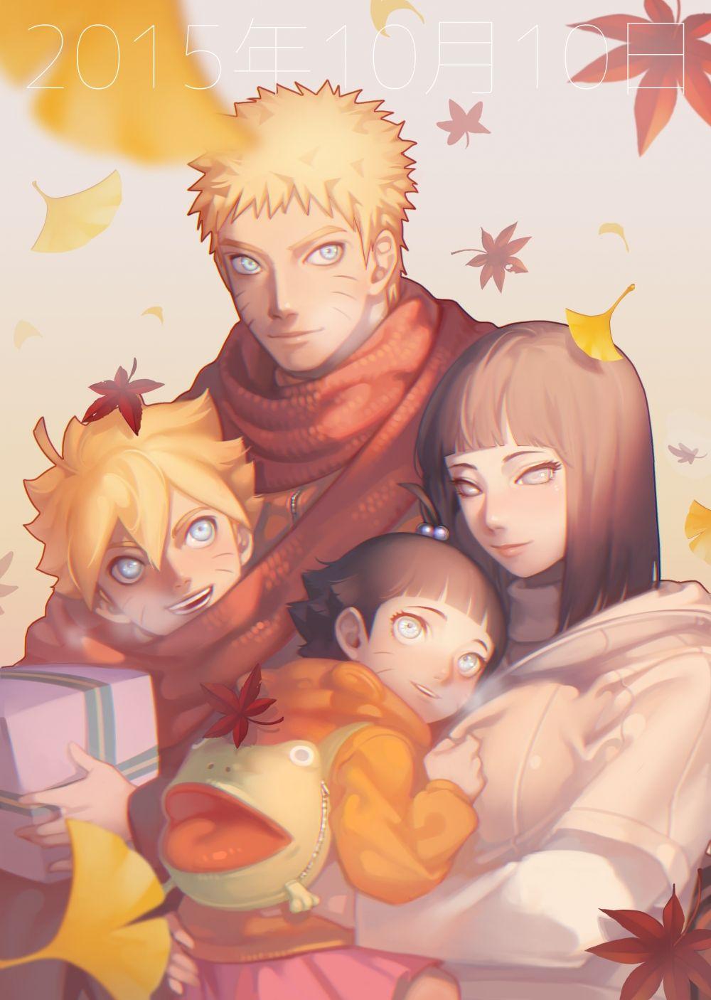 1000x1406 Hình nền Naruto, Gia đình Uzumaki, Naruto X Hinata, Boruto, Himawari