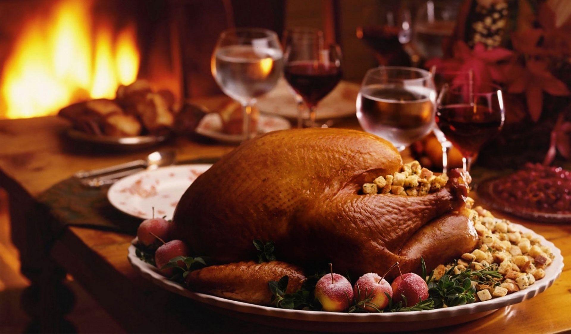 1920x1125 Thanksgiving Food Wallpaper