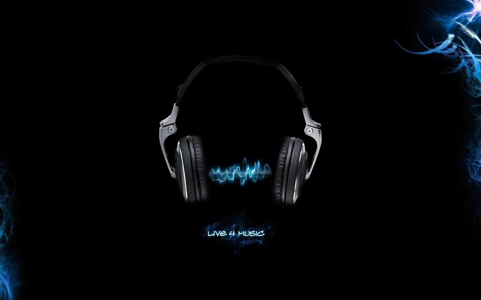 1920x1200 Live for Music wallpaper. Music wallpaper, Music picture, Black headphones