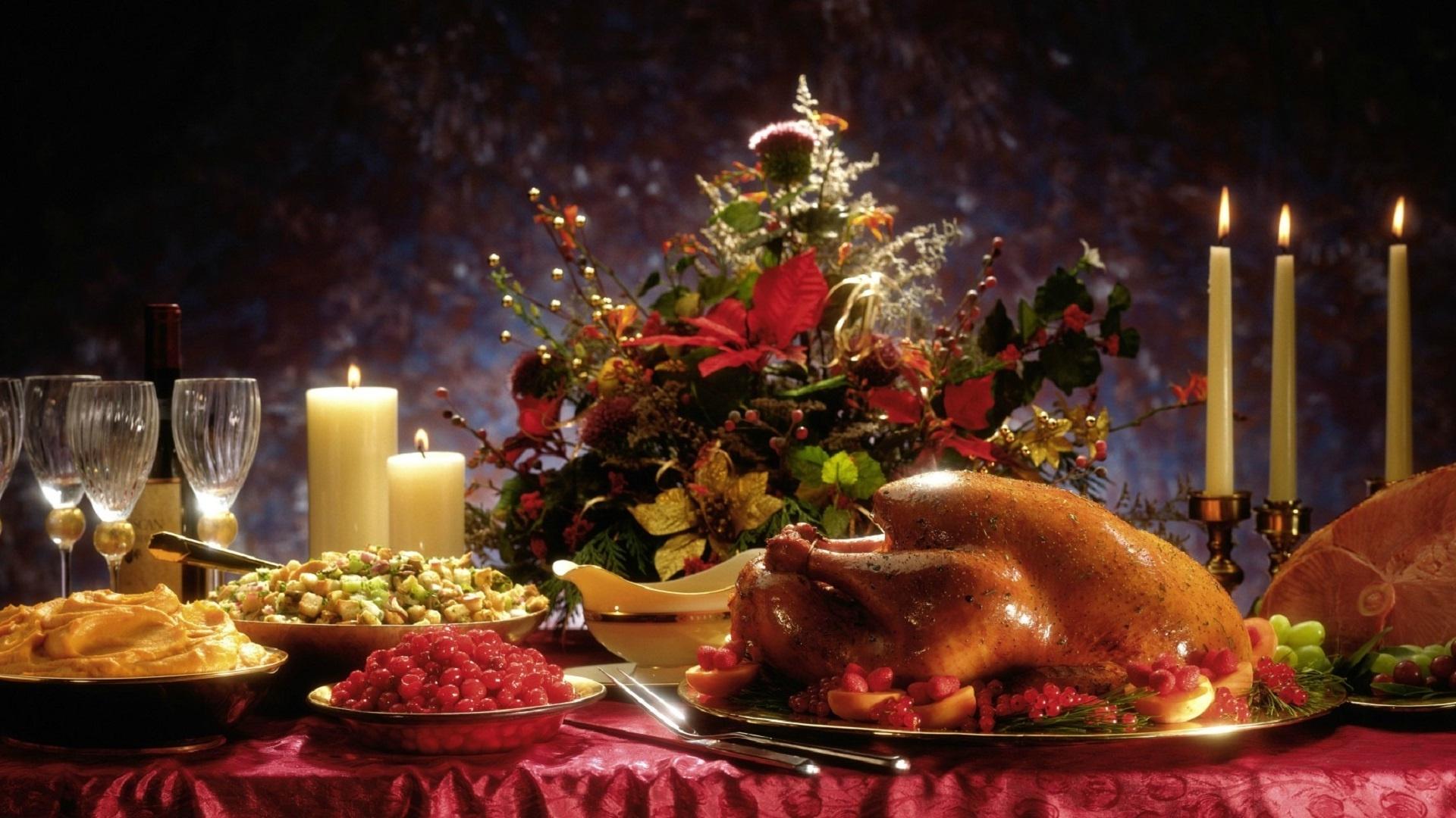 1920x1080 Thanksgiving Food Wallpaper