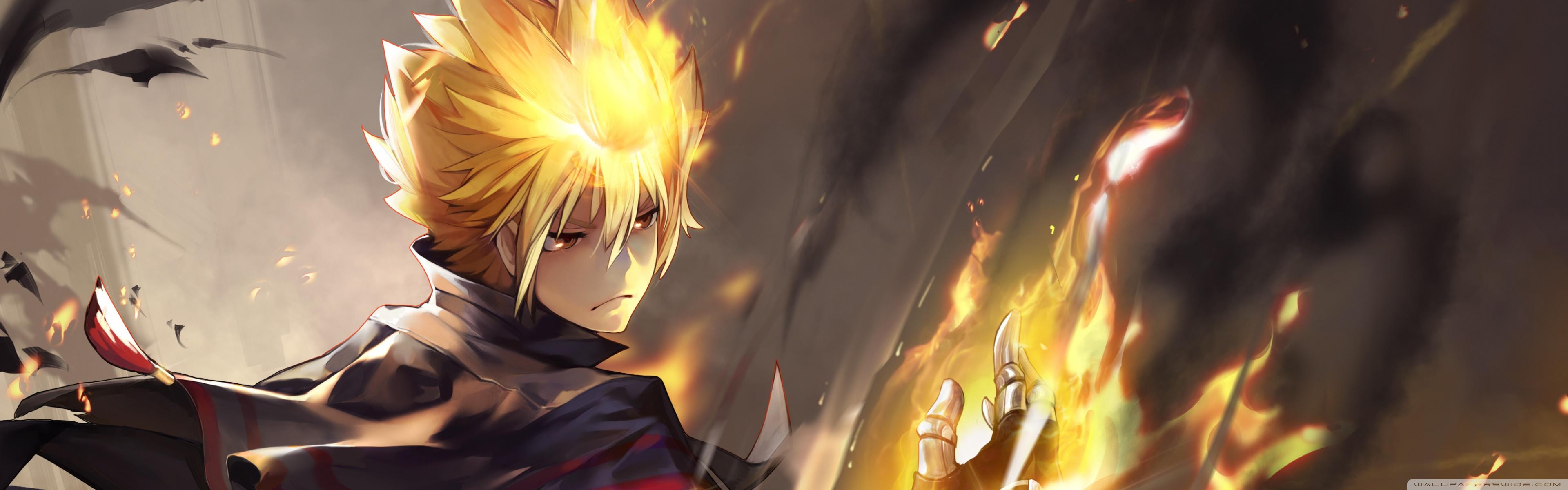 3840x1200 Anime Original Ultra HD Desktop Background Wallpaper for 4K UHD TV : Multi Display, Dual & Triple Monitor : Tablet