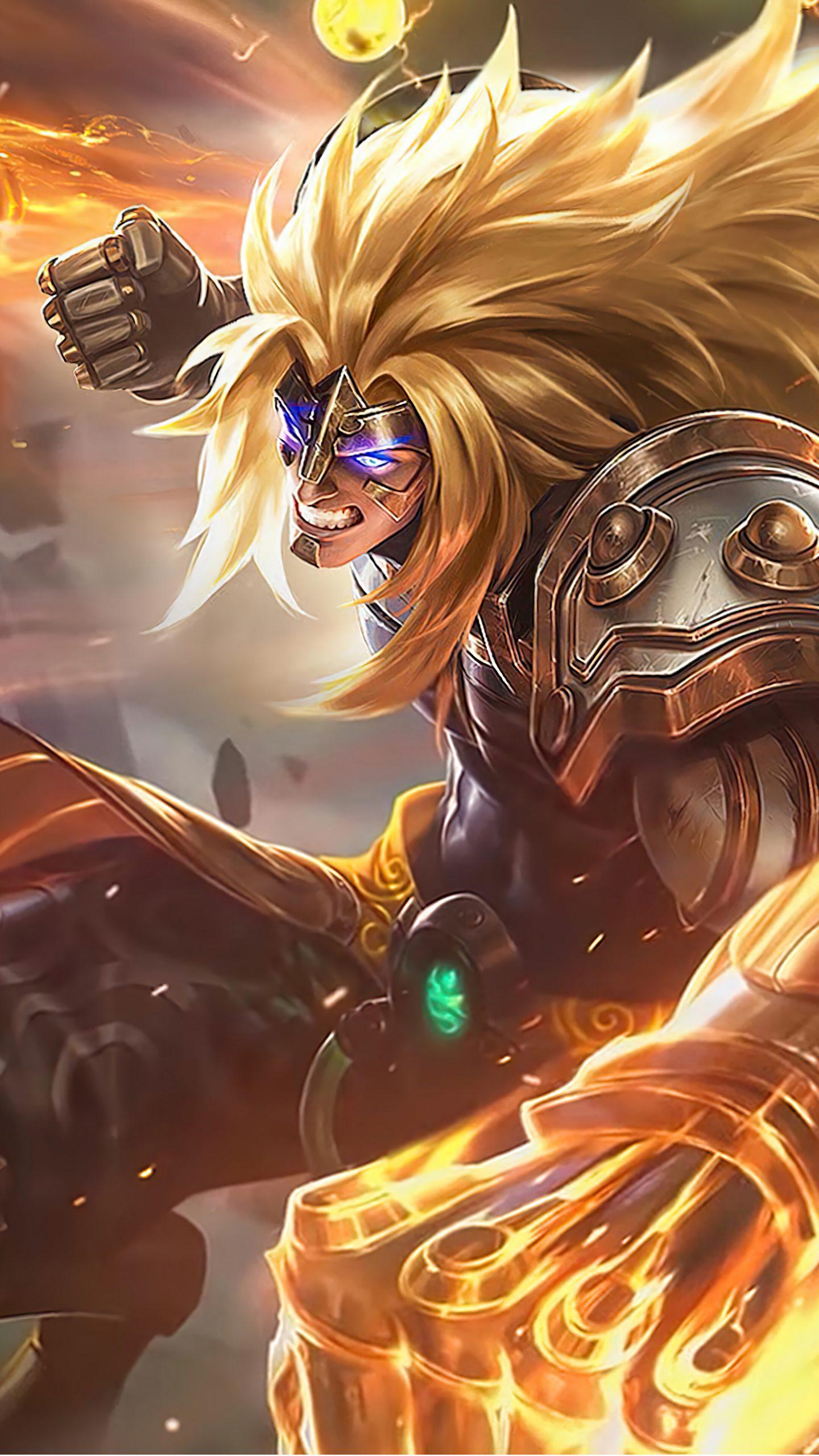 Hayabusa Shura Mobile Legends Skin Wallpaper iPhone Phone 4K 1911e