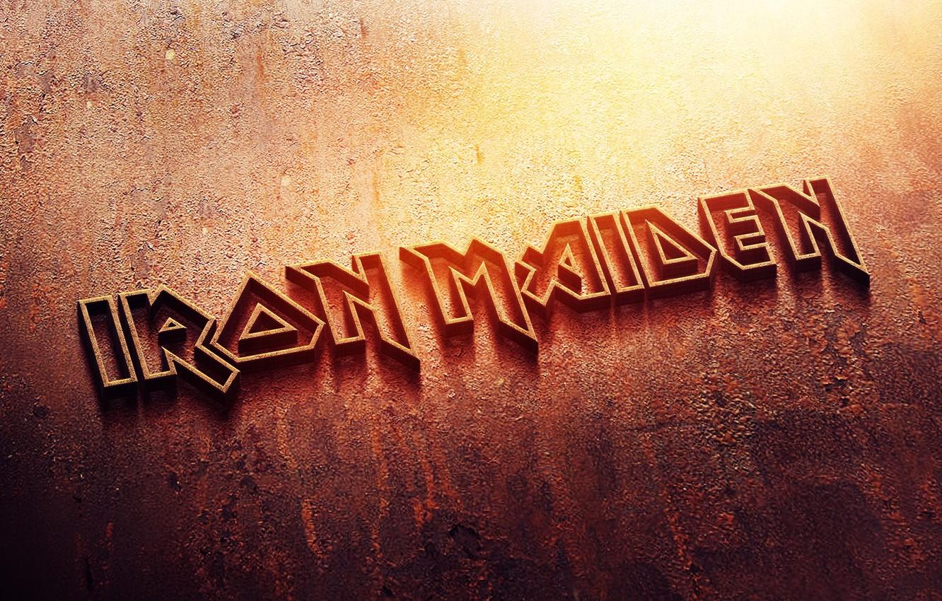 1332x850 Wallpaper metal, logo, rust, logo, iron, iron maiden, heavy metal image for desktop, section музыка