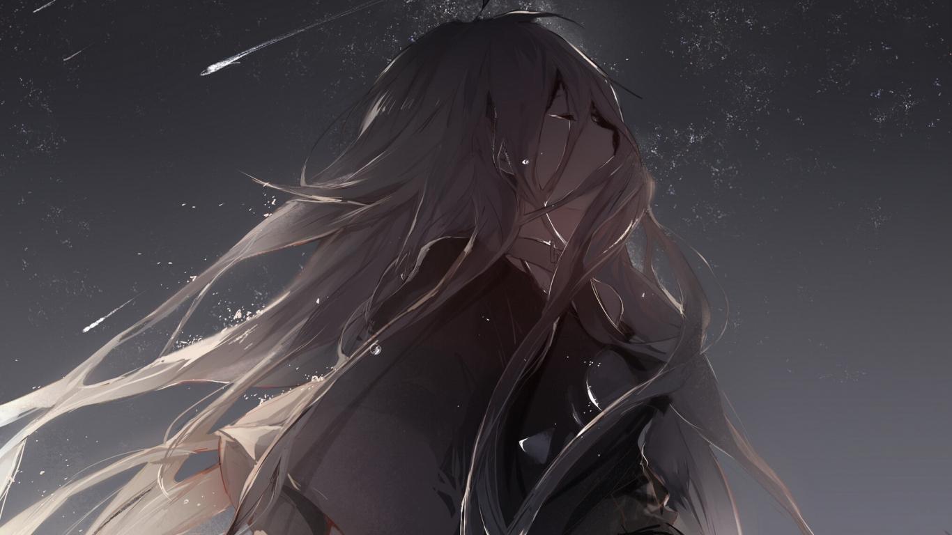1366x768 Free download Sad Anime Wallpaper - [1920x1080] for your Desktop, Mobile & Tablet. Explore Anime Rain Wallpaper. Anime Rain Wallpaper, Rain Wallpaper, Rain Wallpaper