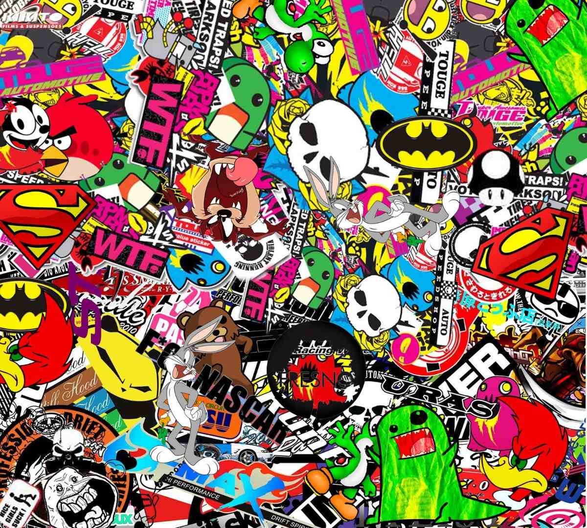 Cartoon Stickers Wallpapers - Top Free Cartoon Stickers Backgrounds ...