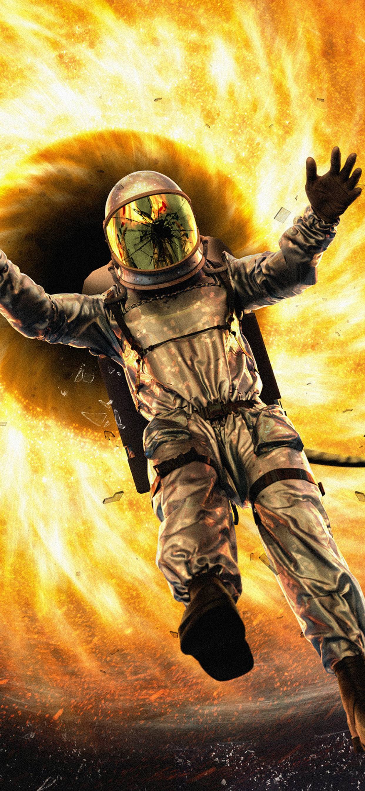 1242x2688 Astronaut Falling in Black Hole iPhone XS MAX Wallpaper, HD Artist 4K Wallpaper, Image, Photo and Background