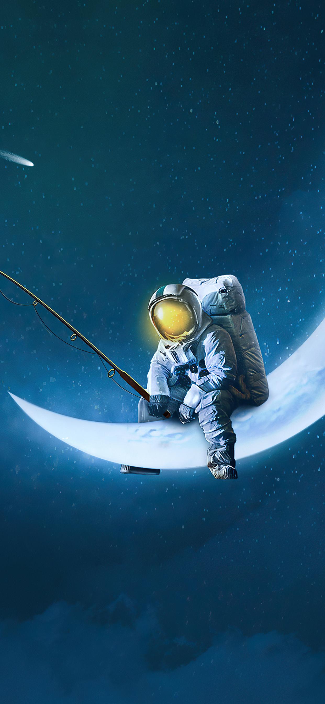 1242x2688 Astronaut Imagination iPhone XS MAX HD 4k Wallpaper, Image, Background, Photo and Picture
