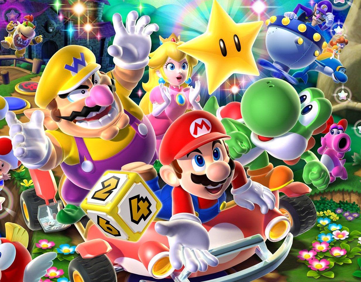1233x961 Download Latest HD Wallpaper of, Games, Mario Party