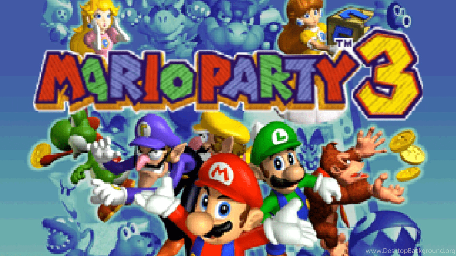 1920x1080 Mario Party 3 Music Desktop Background