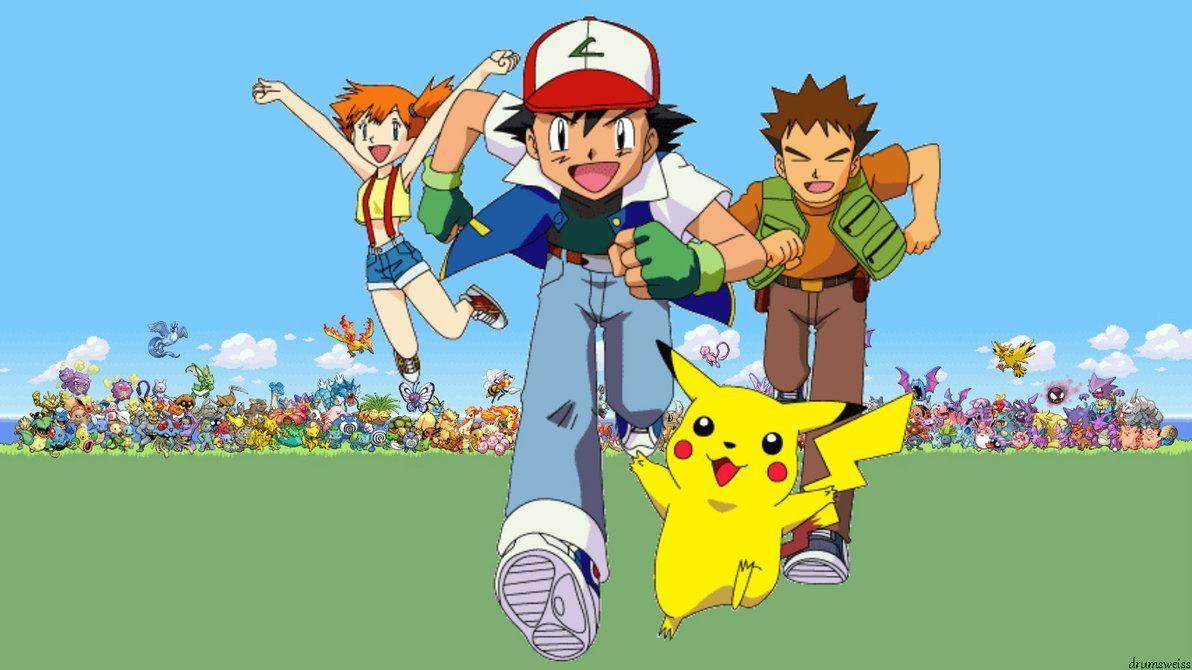 1192x670 Wallpaper Pokemon Indigo League Pokemon Ash And Misty Wallpaper Hindi A. Pokemon indigo league, Android wallpaper anime, Anime artwork wallpaper