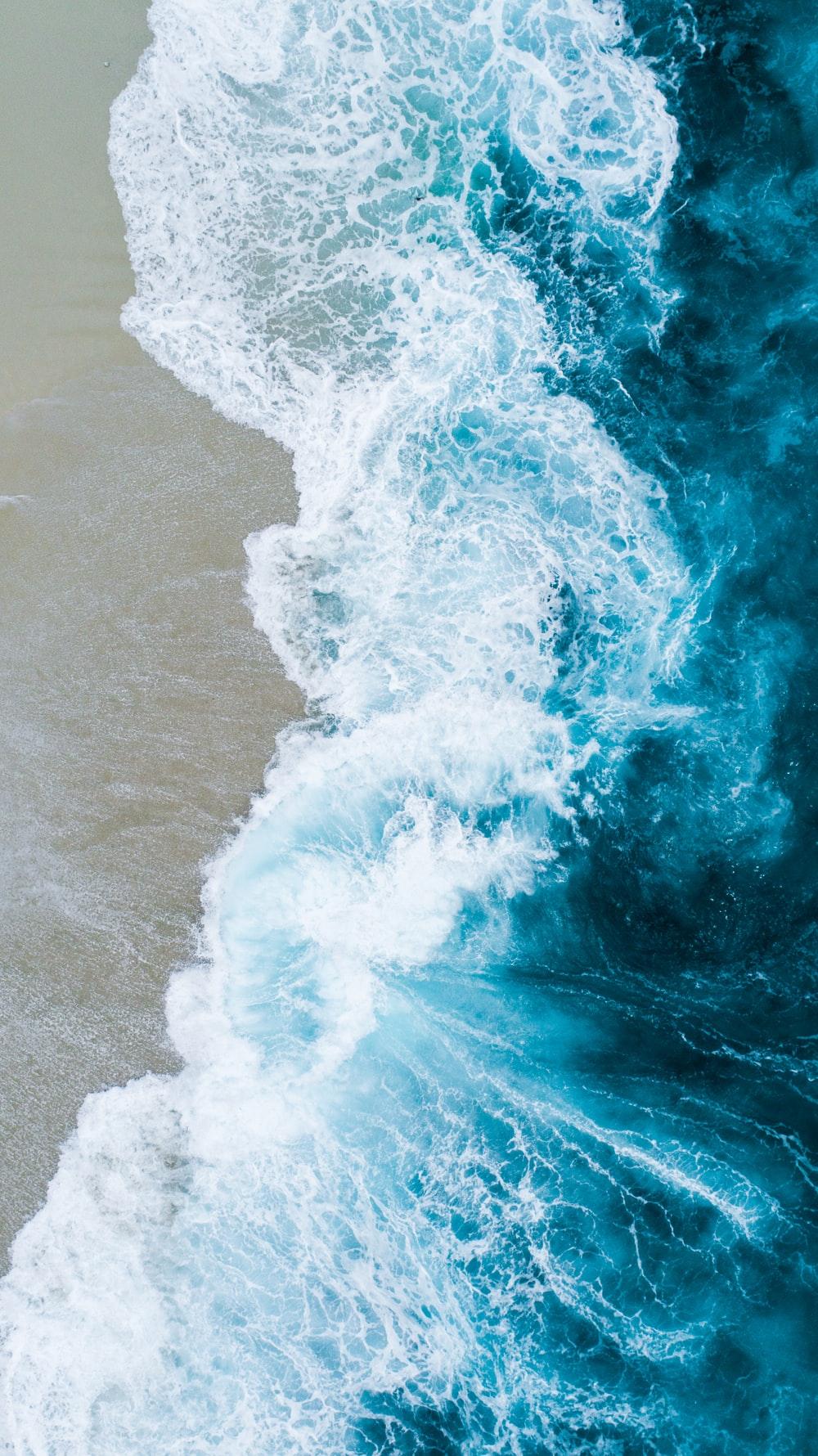 1000x1780 Drone Beach Picture. Download Free Image