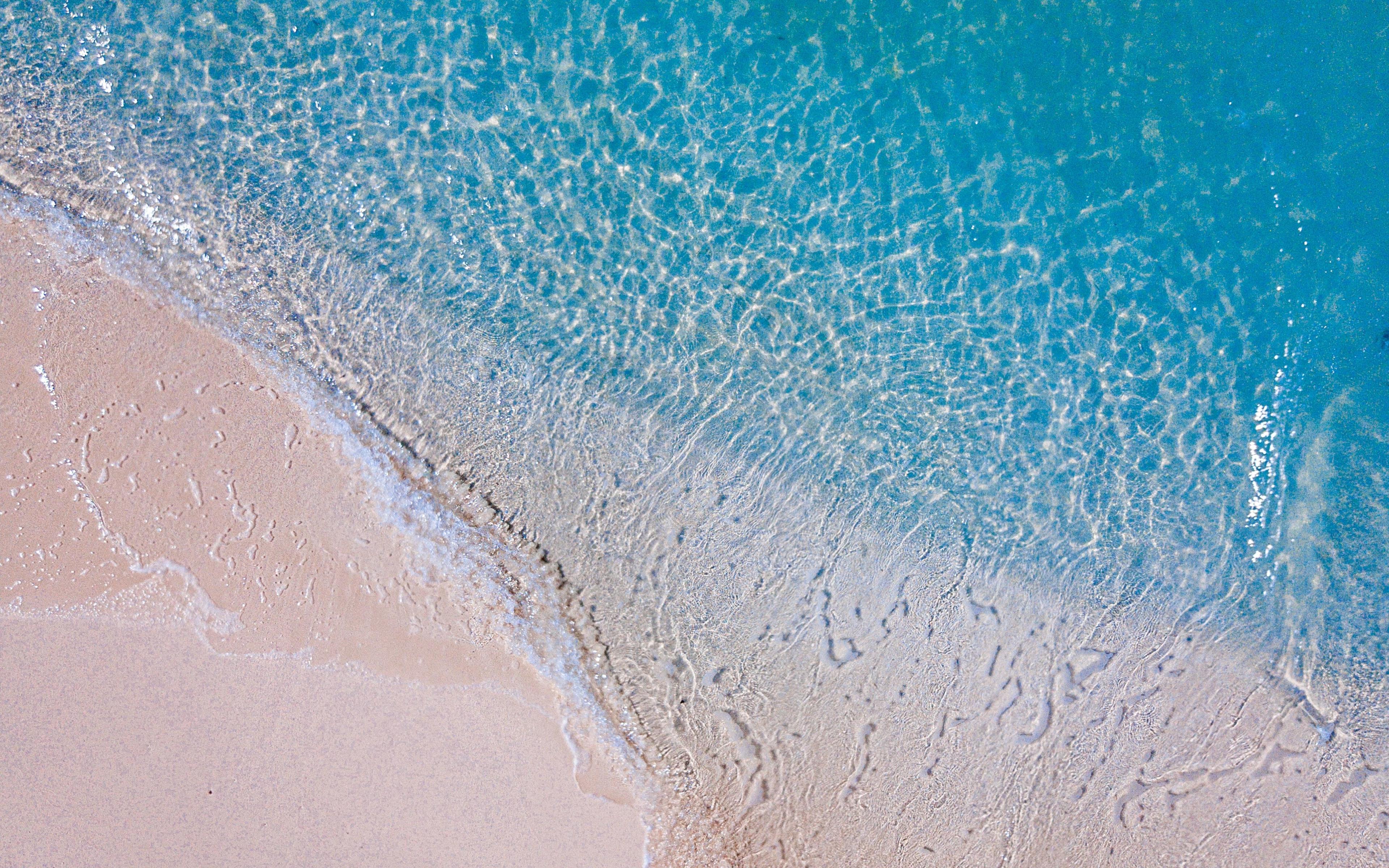 3840x2400 Download 3840x2400 wallpaper clean and minimal, beach, drone view, 4k, ultra HD 16: widescreen, 3840x2400 HD image, background, 23532