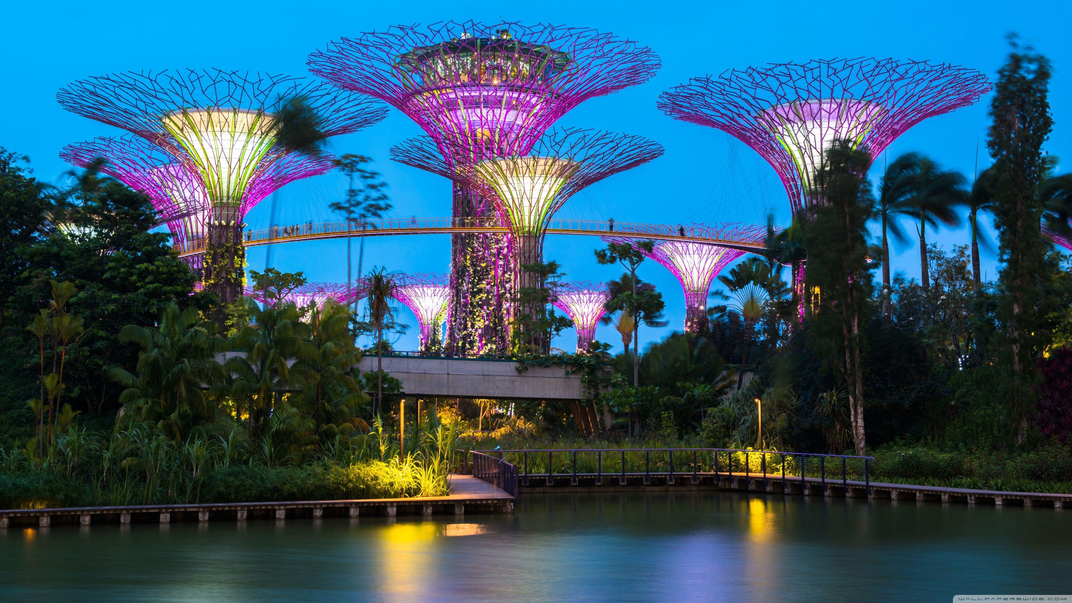 3554x1999 Singapore HD Wallpaper