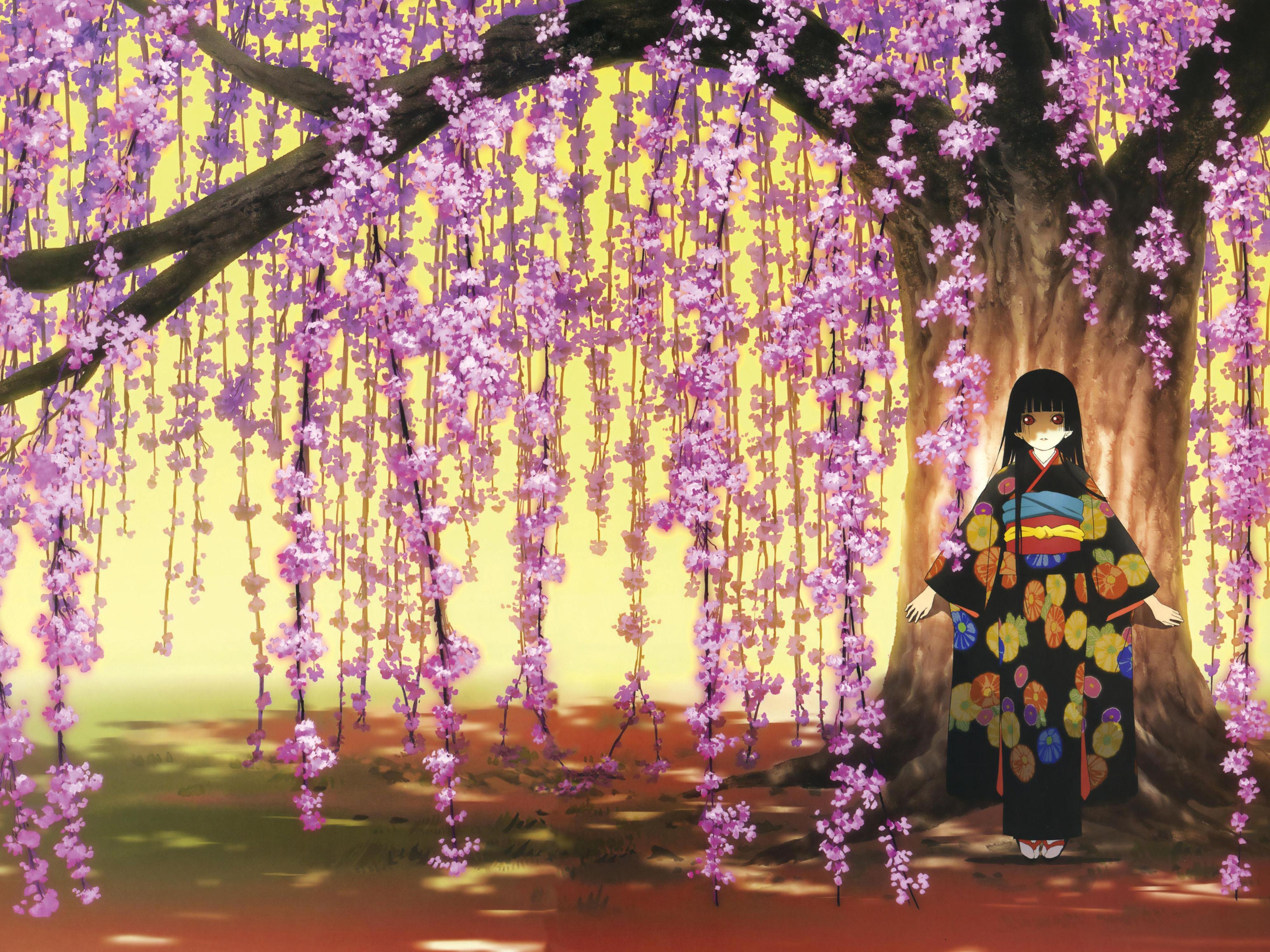 4000x3000 Title Anime Jigoku Shōjo Wallpaper Girl Wall Paper HD Wallpaper