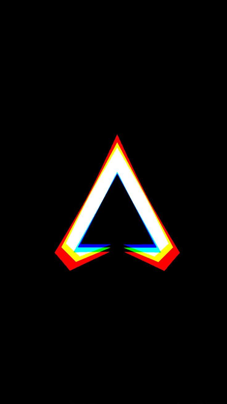736x1308 Apex Legends Logo Dark Background 4K Ultra HD Mobile Wallpaper. Dark background, Logo wallpaper hd, Apex logo