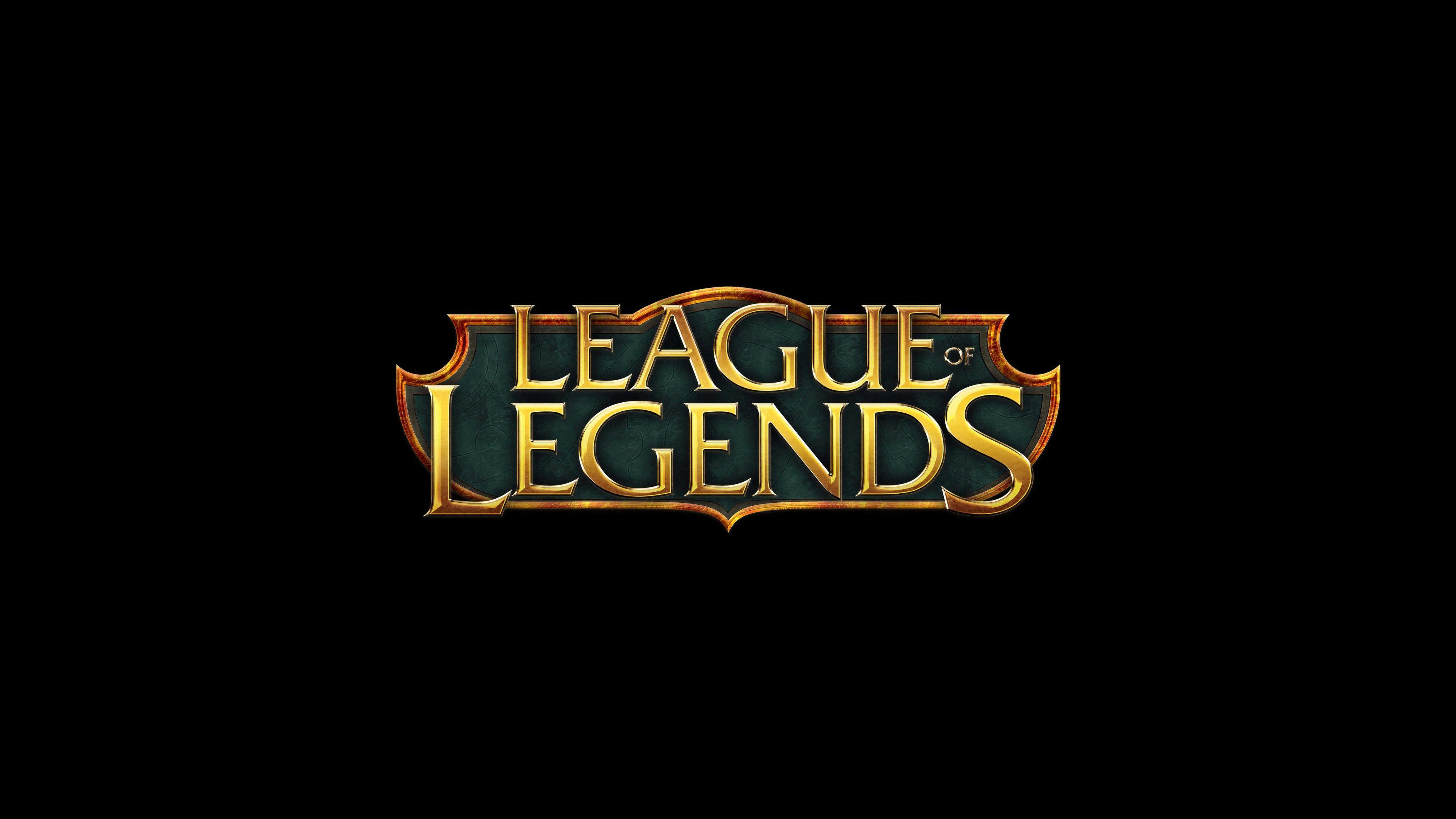 3840x2160 League Of Legends Logo Wallpaper