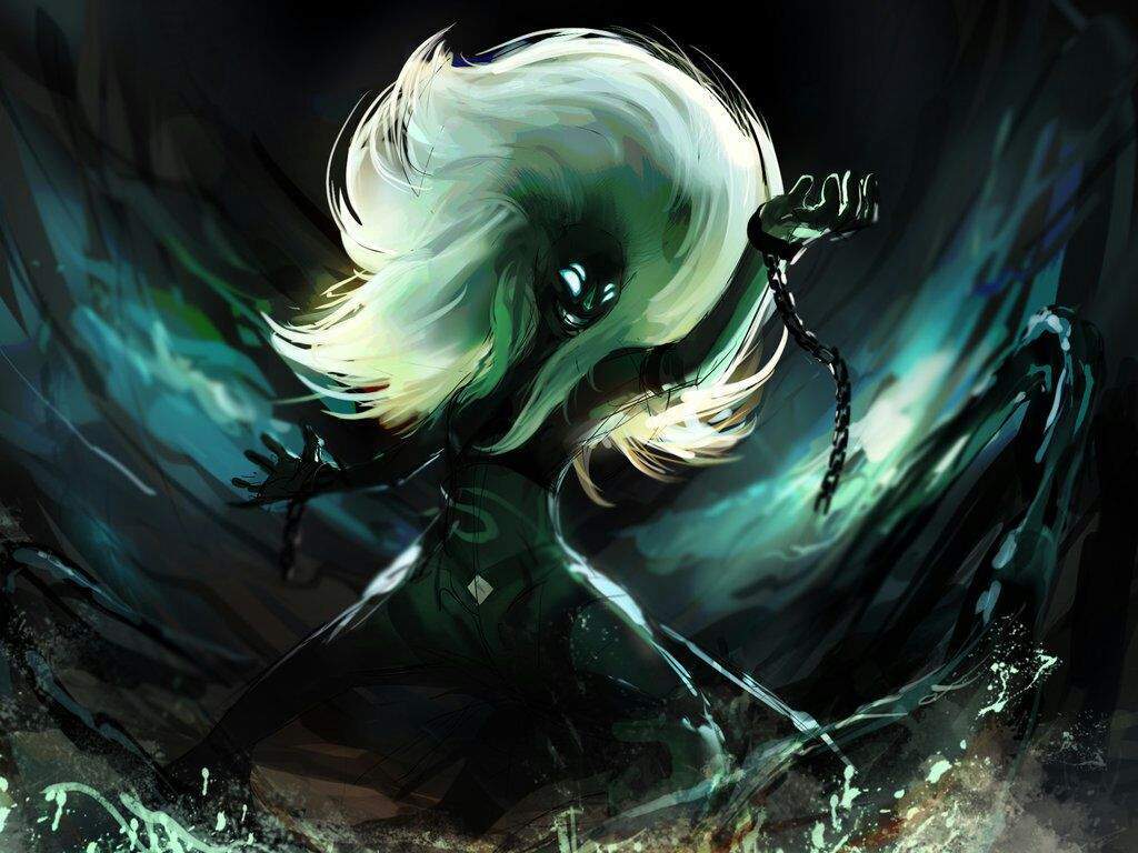 1024x768 The 5 Emperors vs Ocean Jasper(One Piece vs Steven universe)
