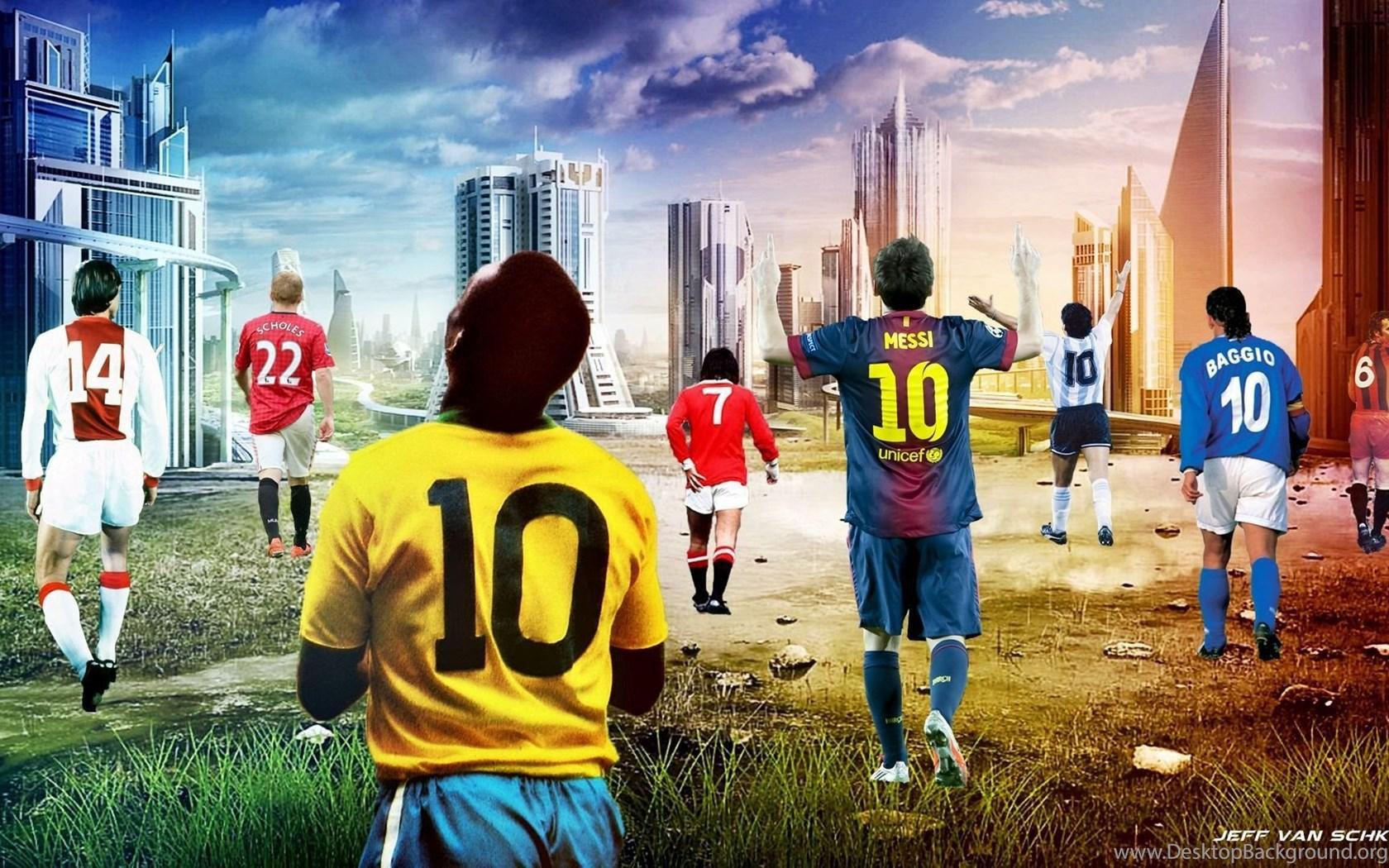 1680x1050 Best Football Players Of All Time Wallpaper By Jeffery10 D7717tv. Desktop Background