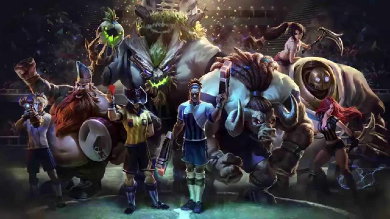 1280x720 League Of Legends Soccer Team