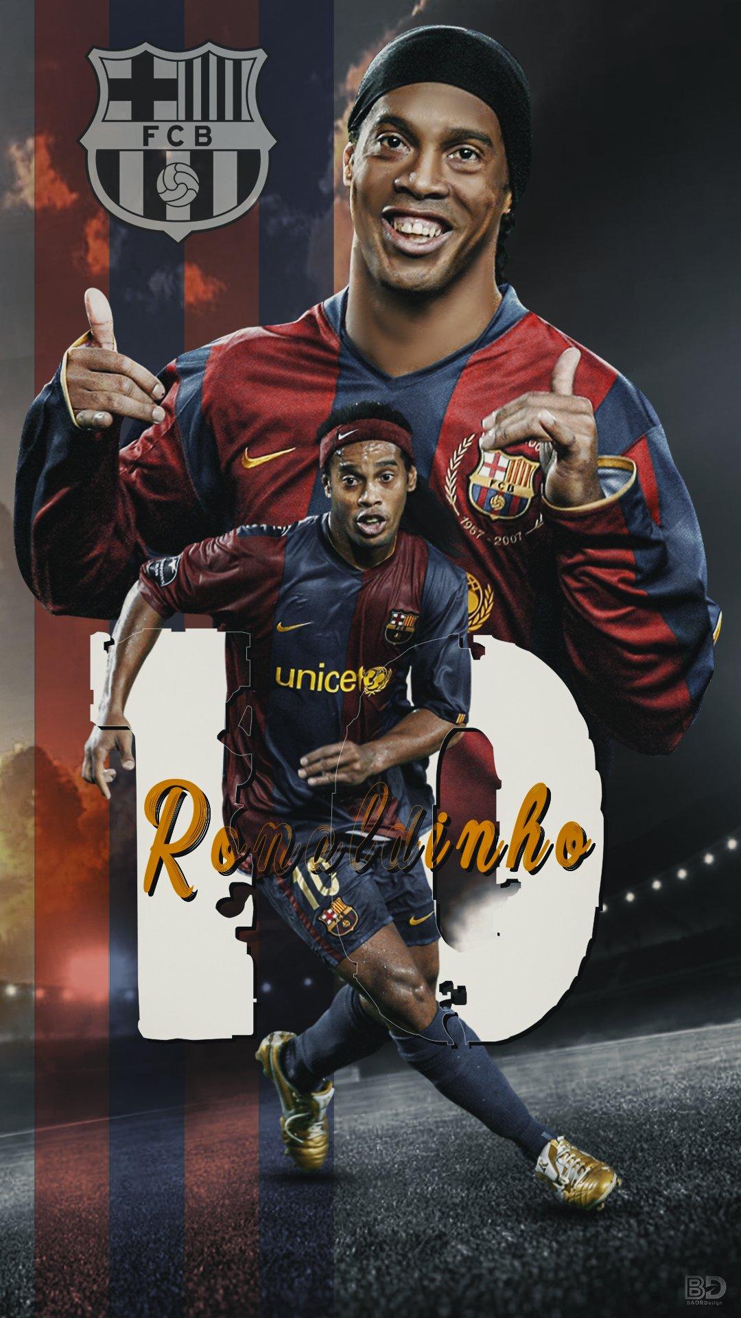 1080x1920 BADR - Designs BADR Design. #Wallpaper #Zidane #Beckham #Kaka #Ronaldinho #football #Legends