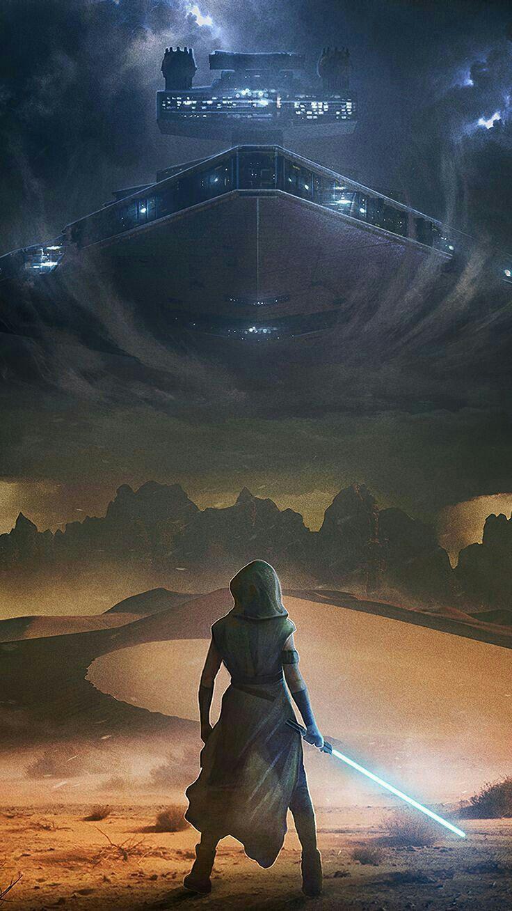 736x1308 THE RISE OF SKYWALKER. Star wars painting, Star wars wallpaper, Star wars image