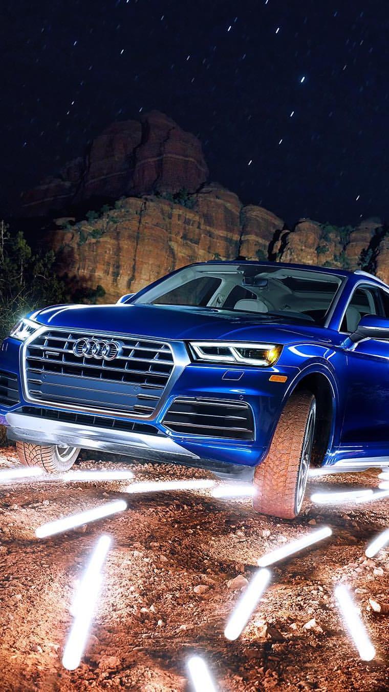 760x1350 Audi Q5 Lights In Night IPhone Wallpaper iPhoneswallpaper_com Wallpaper : iPhone Wallpaper