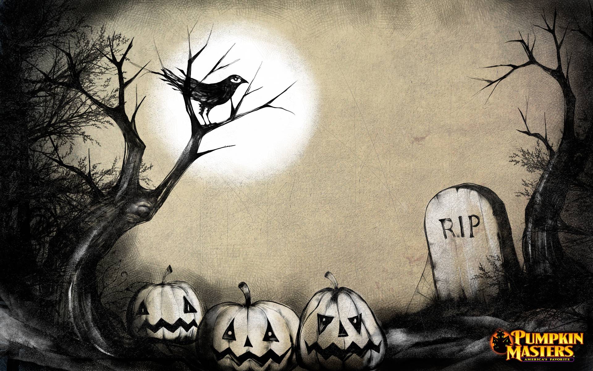 1920x1200 Graveyard Wallpaper