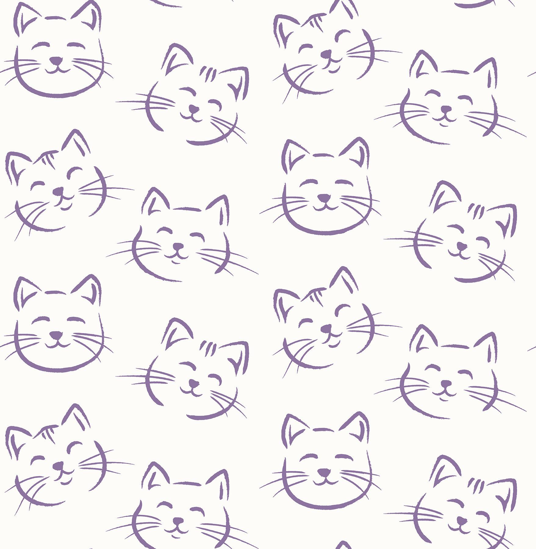 1757x1800 Ebern Designs Kinder Cat 33' L x 20.5 W Wallpaper Roll