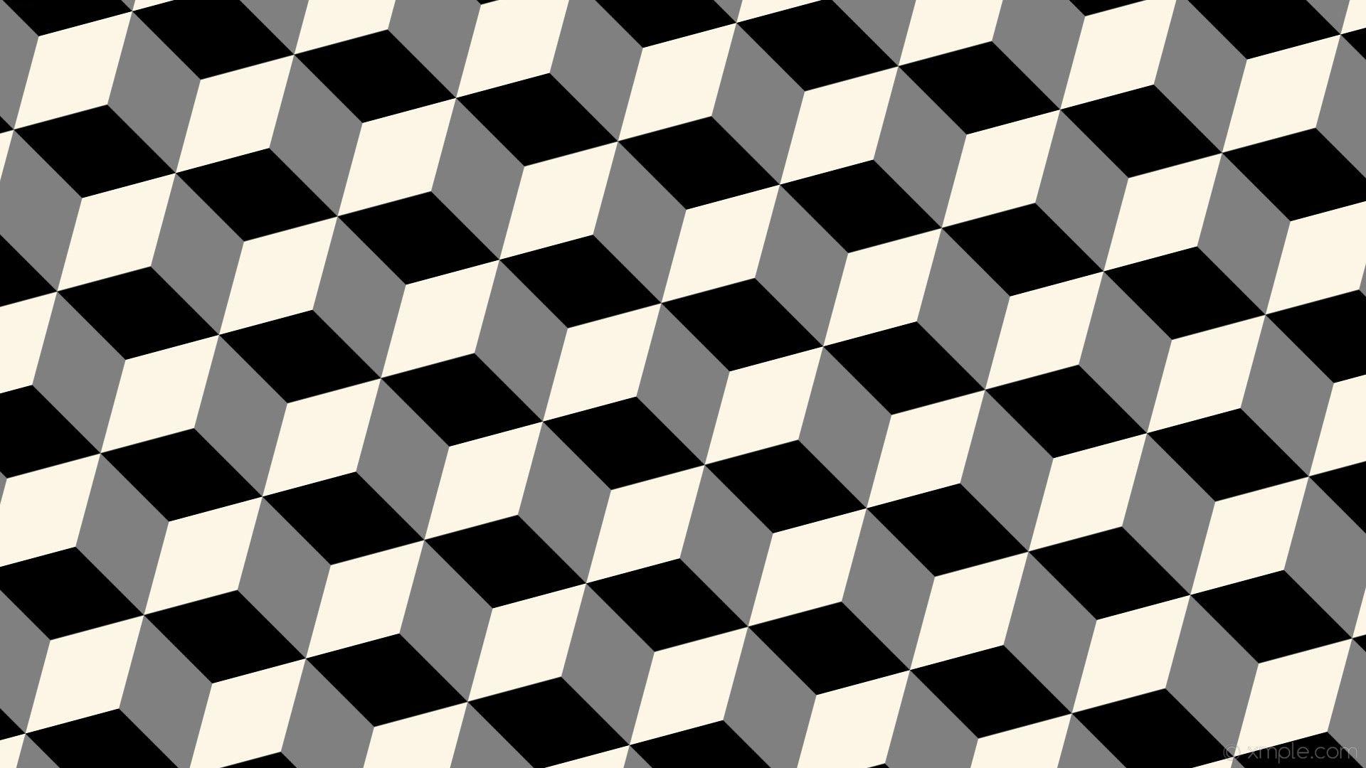 1920x1080 Gray and Black 3D Wallpaper