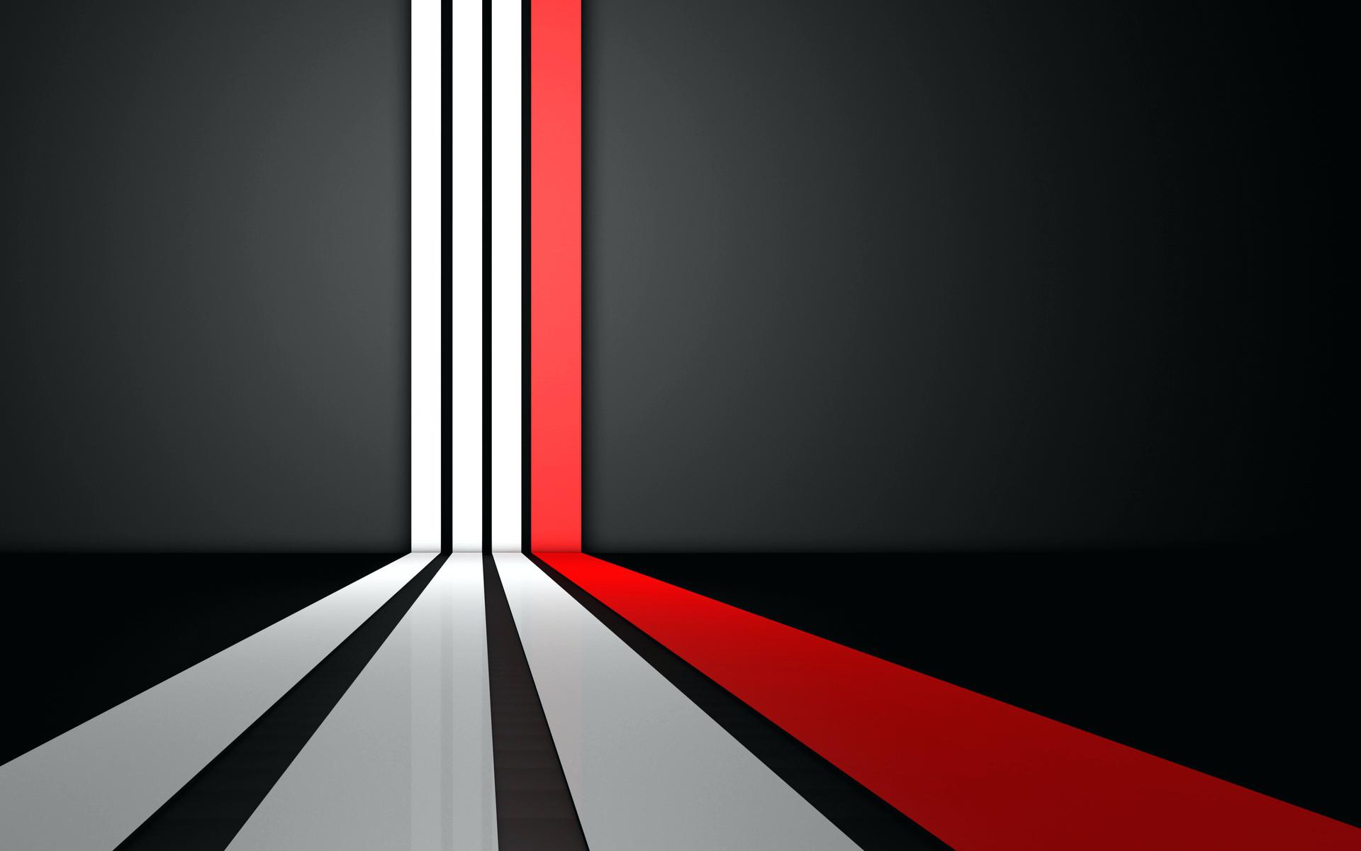 1920x1200 Black Striped Wallpaper