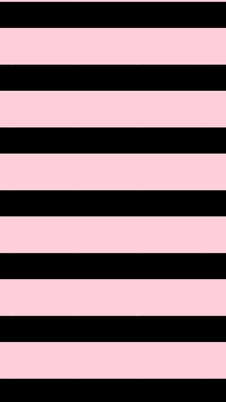 720x1280 Pink and Black Stripe Wallpaper