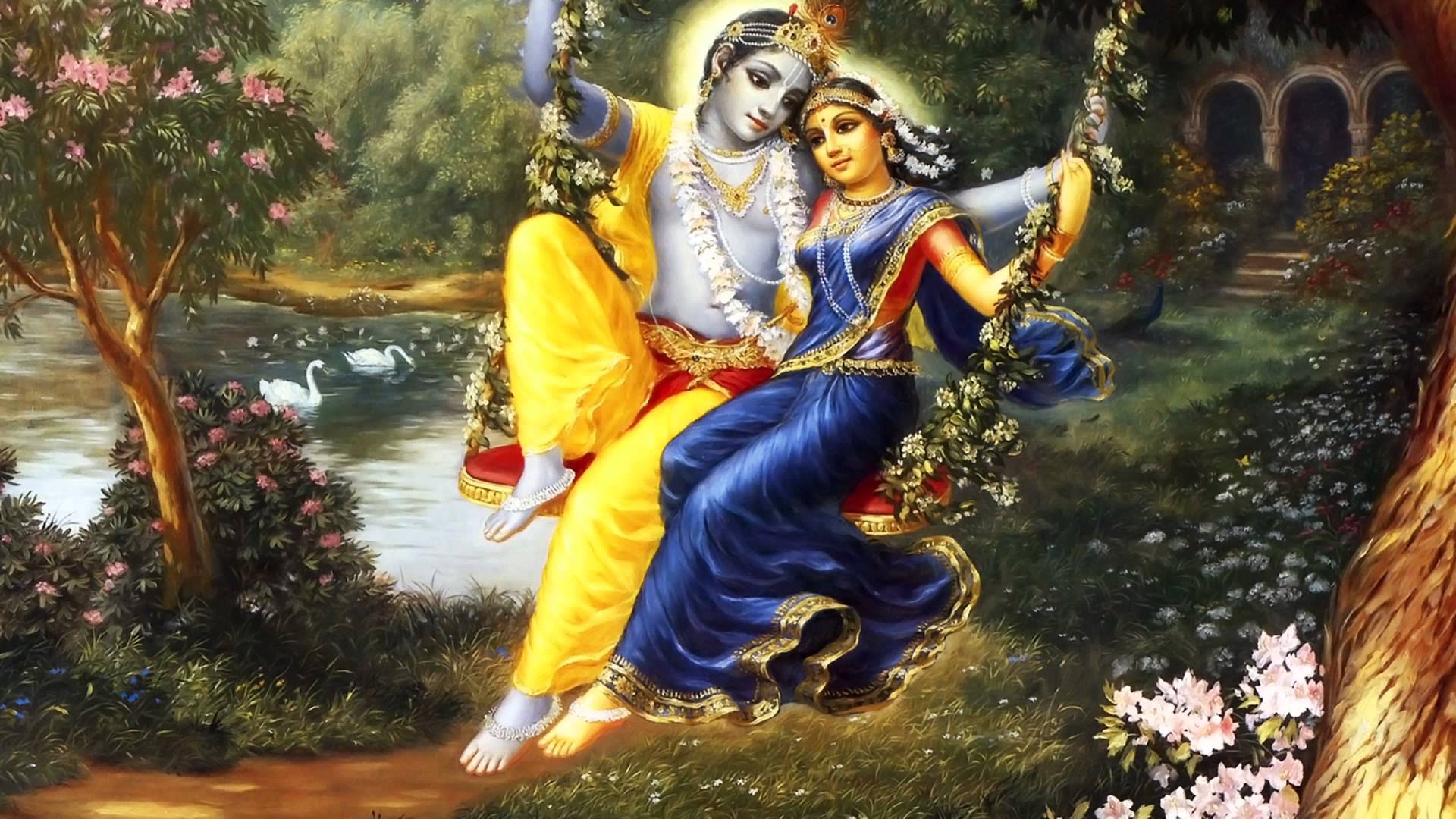 Radha Krishna Images Hd D Png Krishna Radha Swing Hd Wallpaper Lord ...