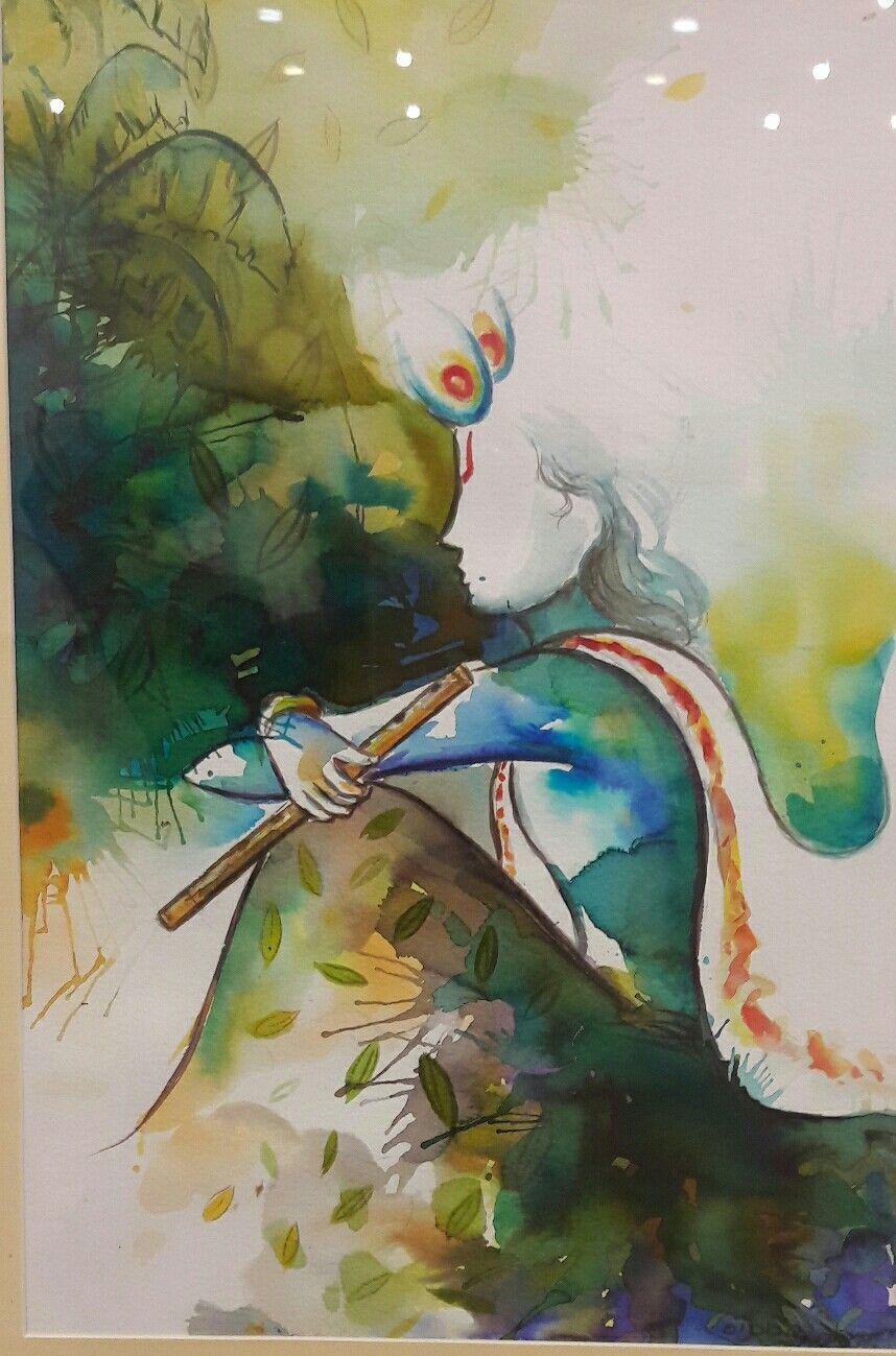 858x1299 Beautiful Paintings Of Lord Krishna
