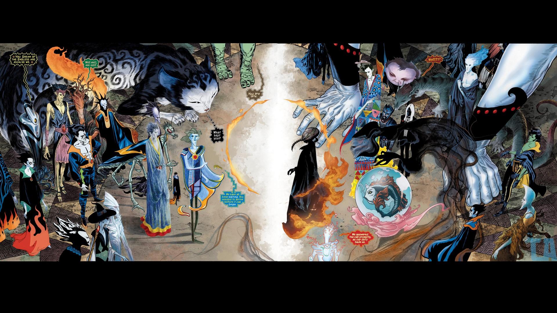 1920x1080 Sandman Overture Sandman Neil Gaiman Wallpaper:1920x1080