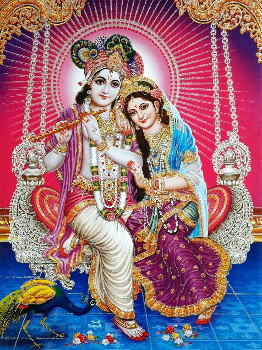 Radha Krishna Swing Wallpapers - Top Free Radha Krishna Swing ...