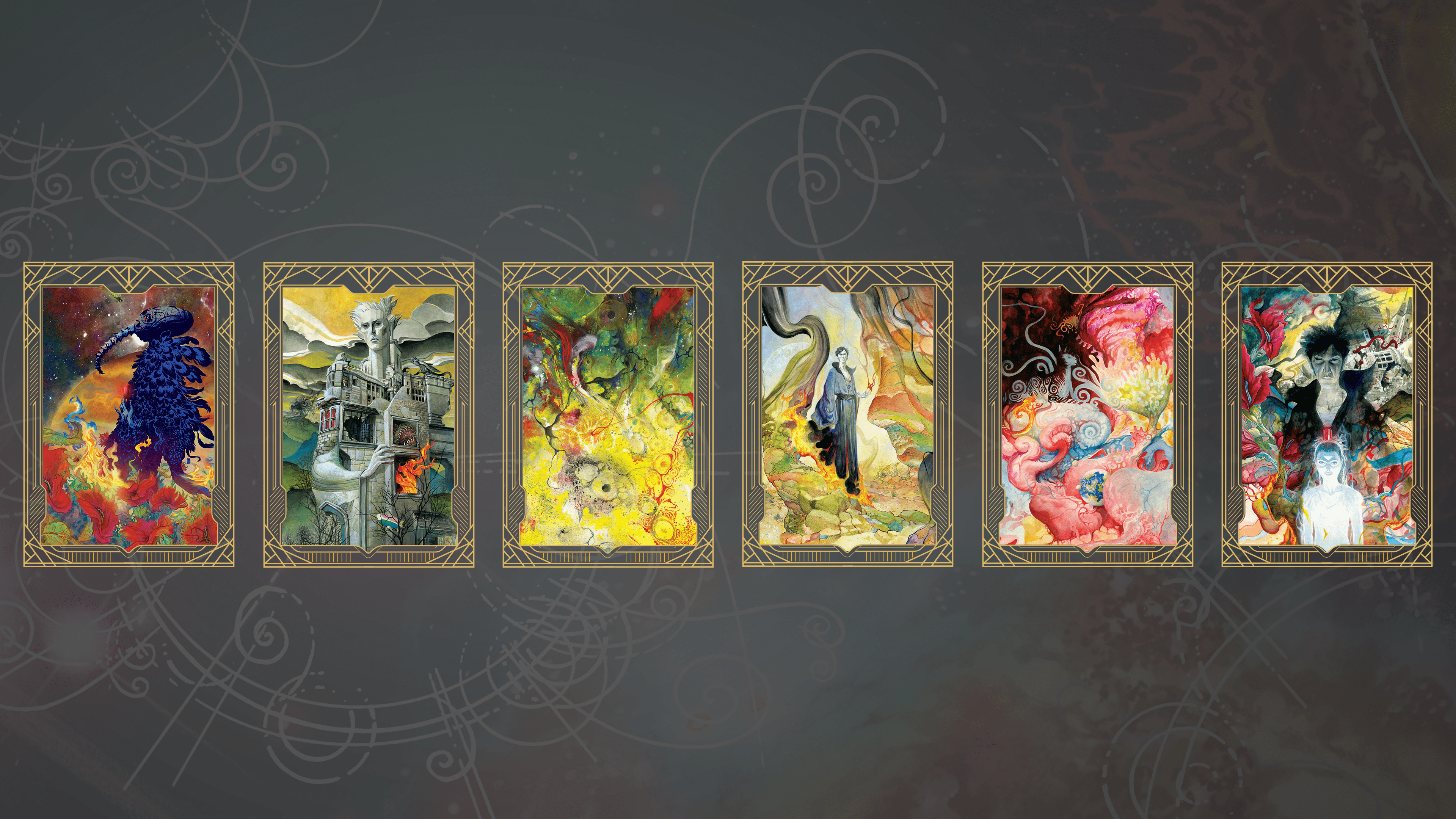 3840x2160 4K, Neil Gaiman, Sandman, DC Comics, Vertigo, Sandman Overture, J.H. Williams III. Mocah HD Wallpaper