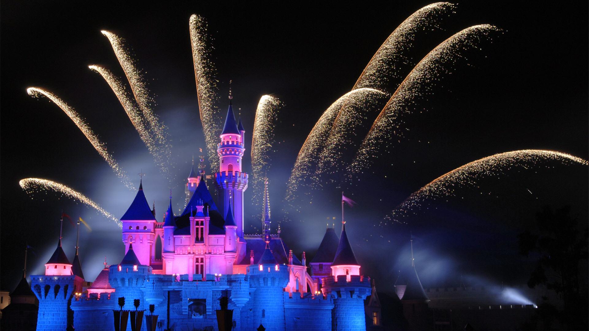 1920x1080 Free Download Disney Castle Background