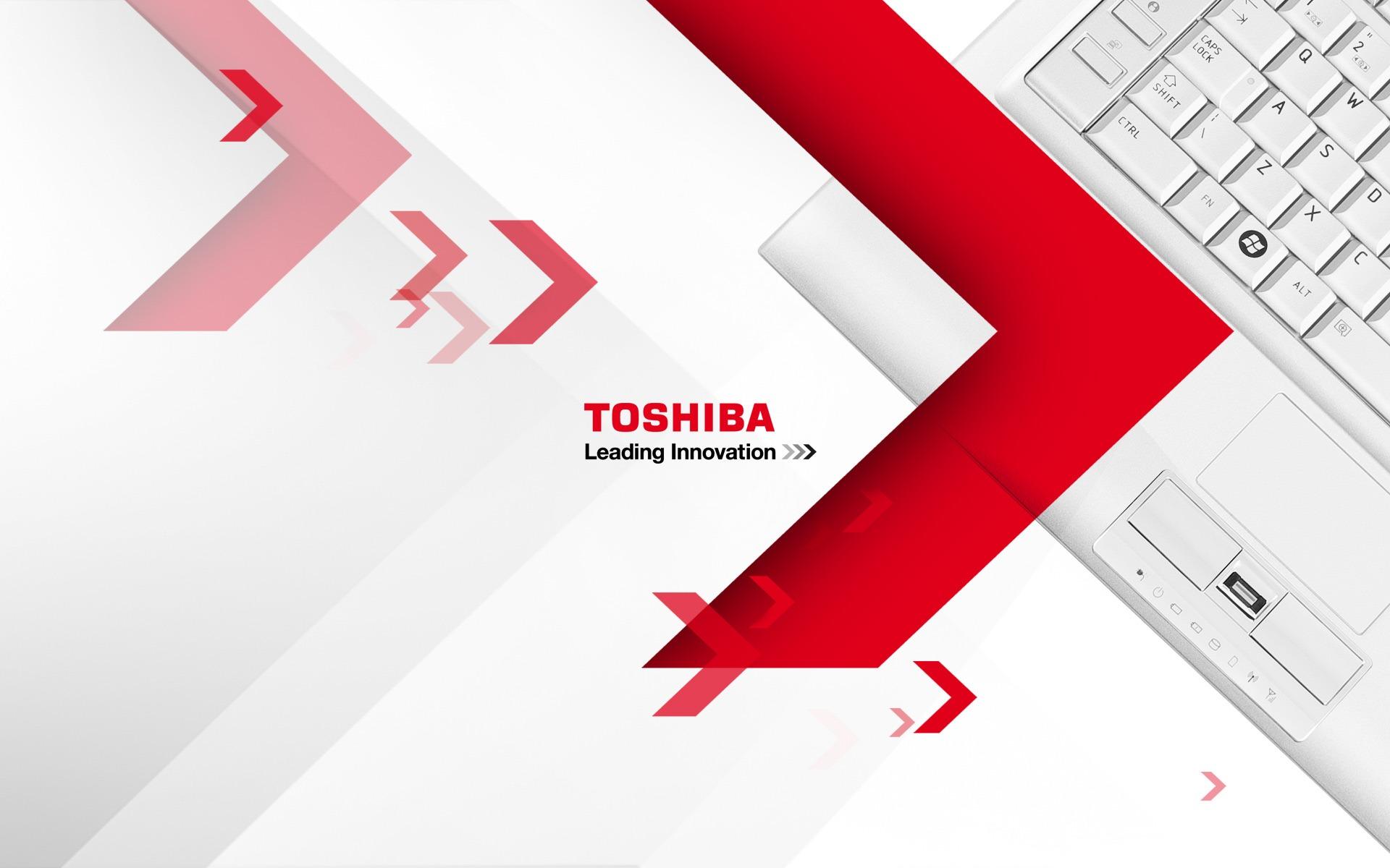 1920x1200 Toshiba Technology Laptop Brand Theme Wallpaper