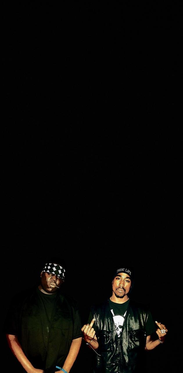 630x1280 Tupac and Biggie wallpaper