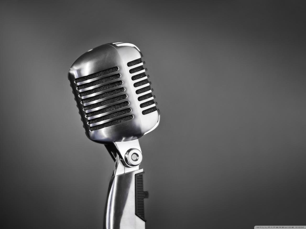 1280x960 Retro Microphone Ultra HD Desktop Background Wallpaper for 4K UHD TV : Widescreen & UltraWide Desktop & Laptop : Tablet
